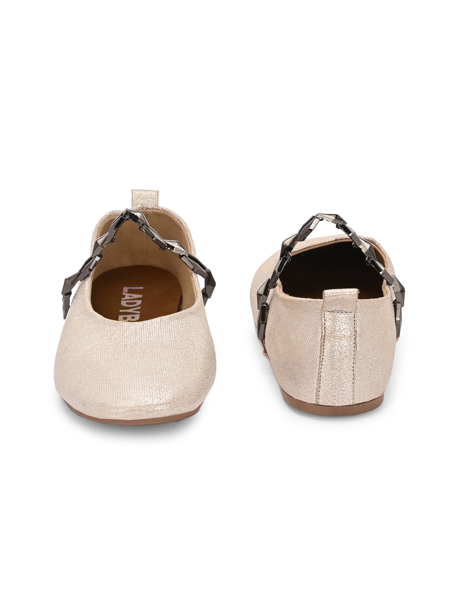 Beaumont Leather Flat Mary Janes - The Heels India