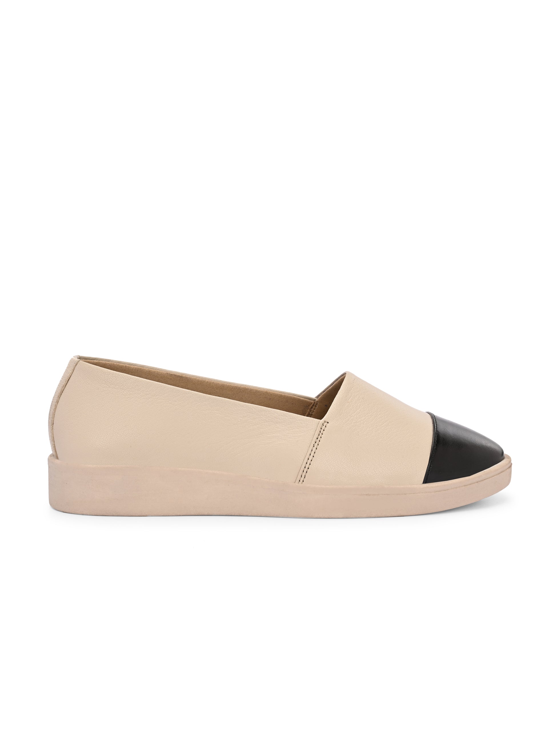 Maisoné Leather Combination Loafers