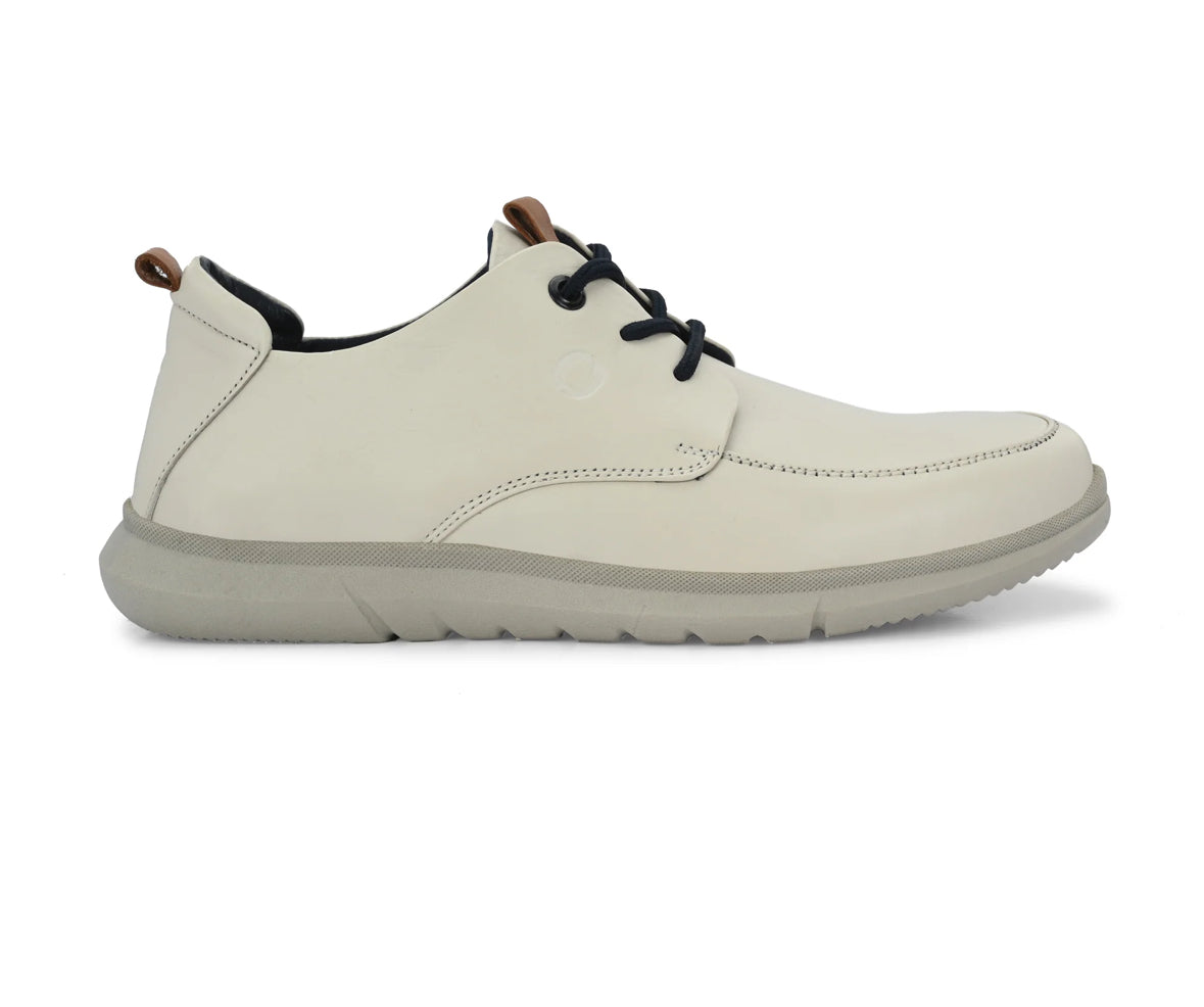 Zero Gravity Noah Leather Lace-up Sneakers - The Heels India