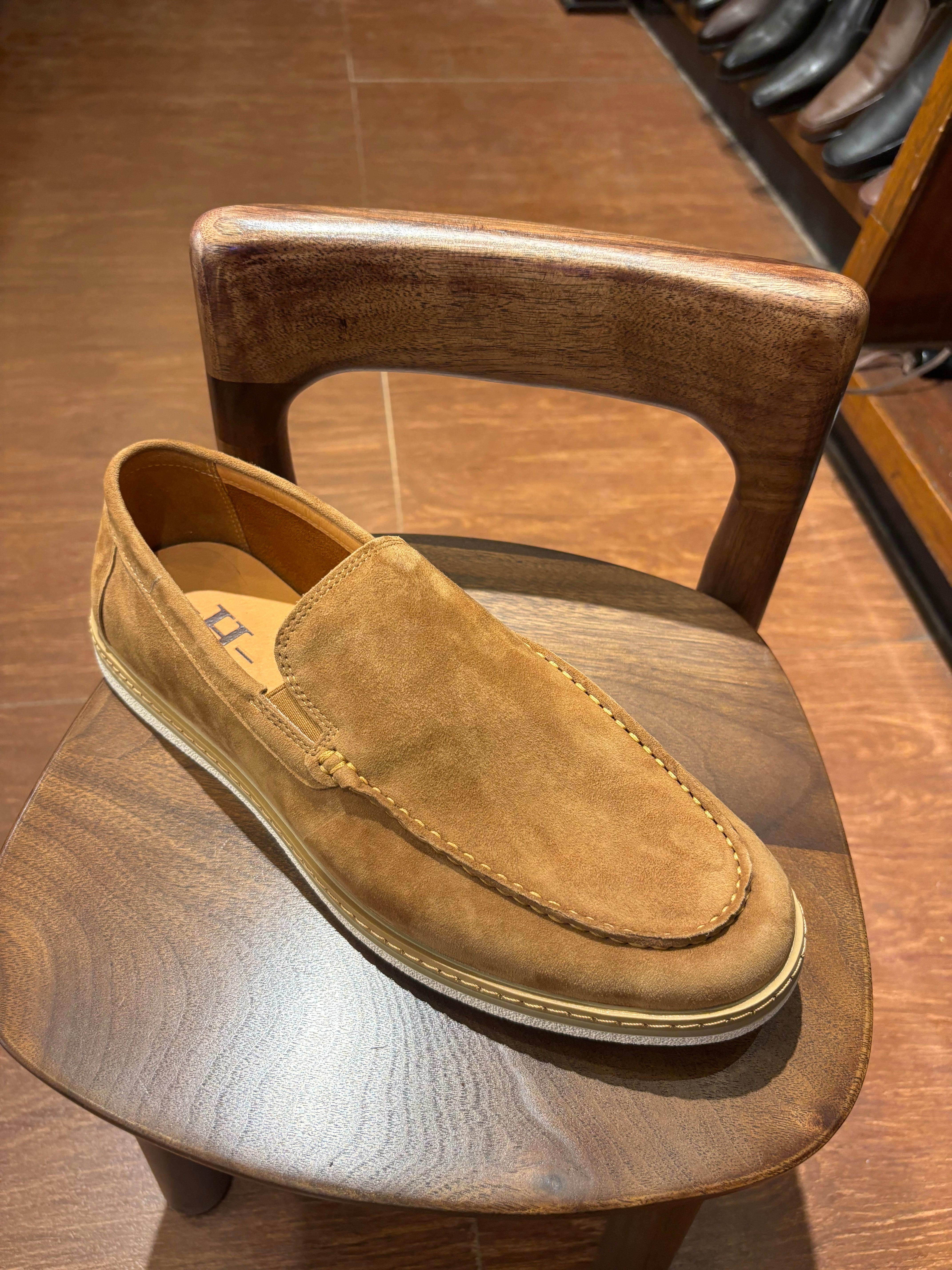 Fernando Premium Suede Leather Slip-On Loafers