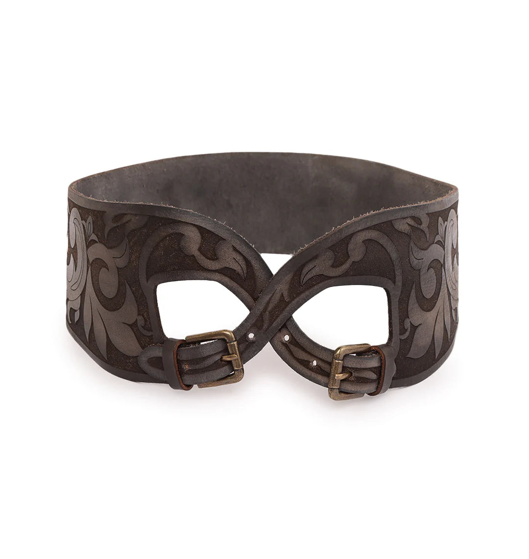 Wash Black Women's Genuine Leather Belt