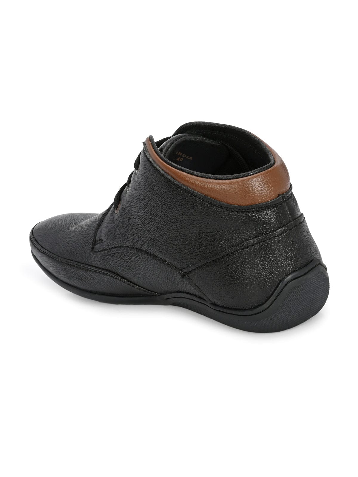 Zenma Leather Casual Lace Boots