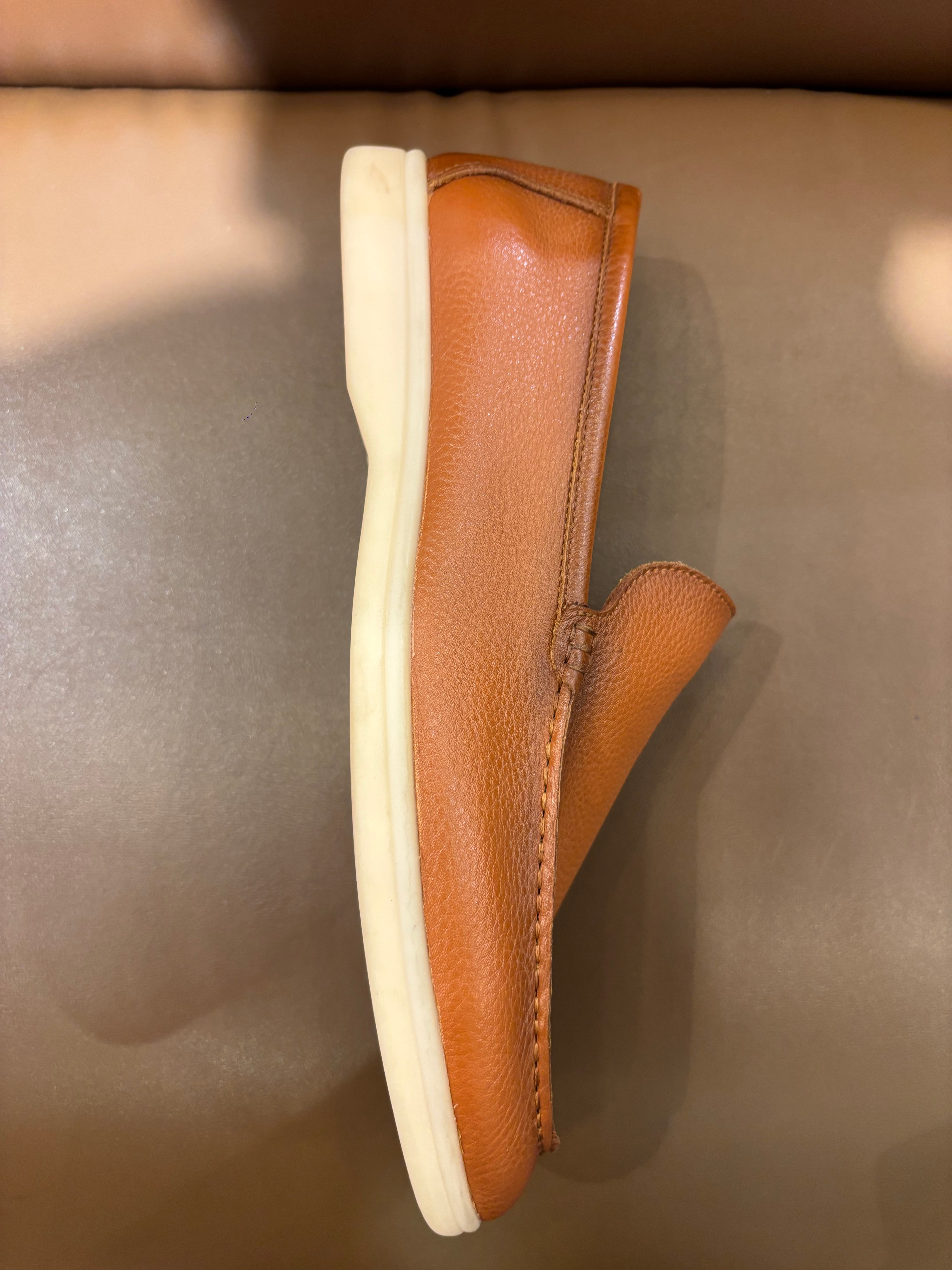 Delap Premium Leather Slip-On Loafers