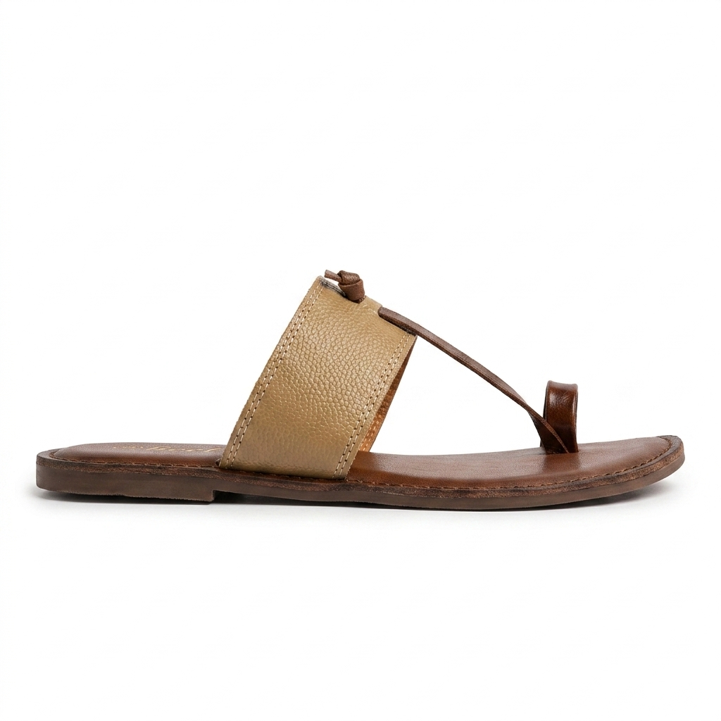 Blake Leather Thumb Kohlapuri Slippers