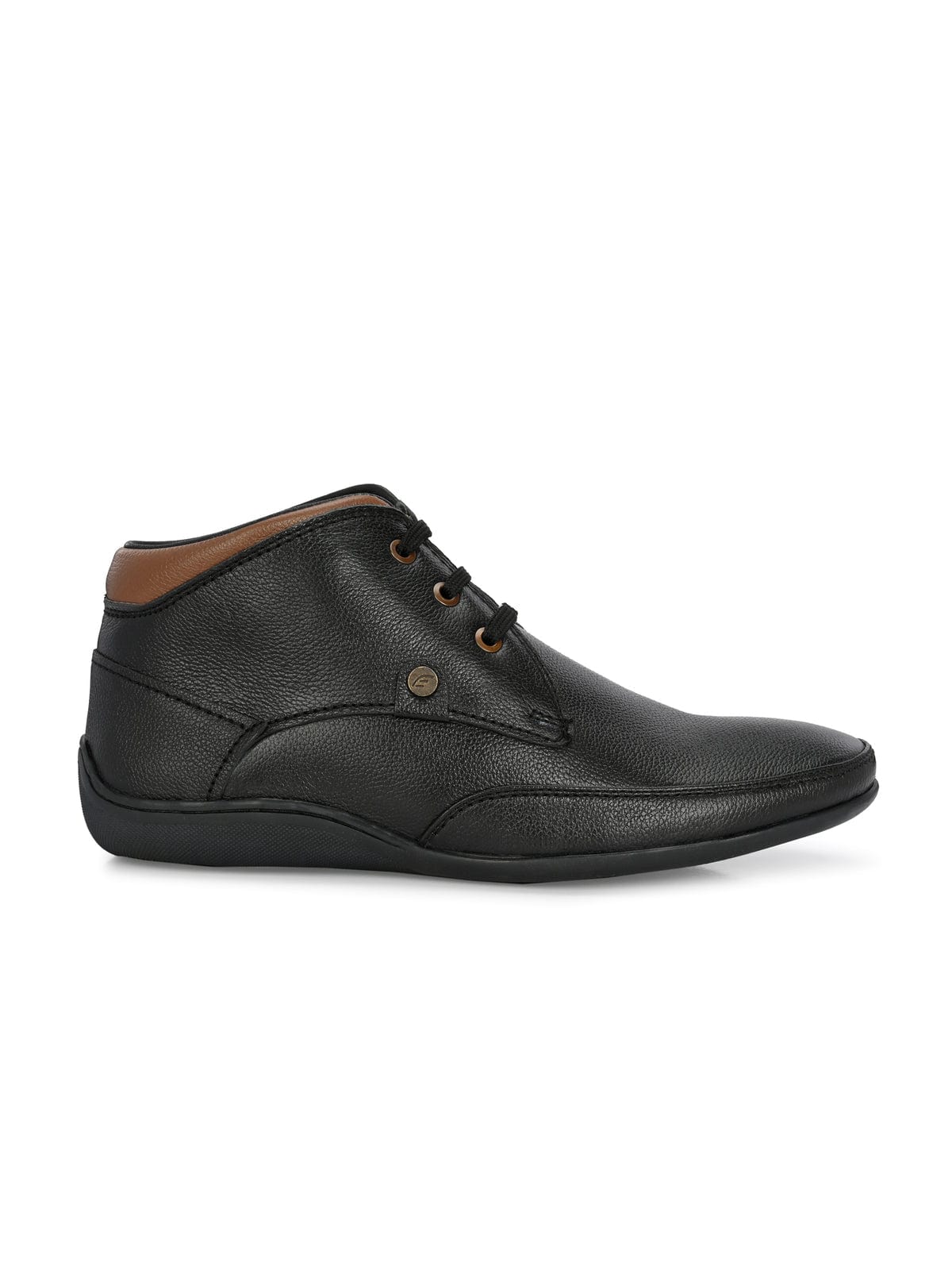 Zenma Leather Casual Lace Boots