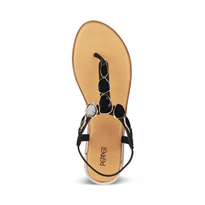 Gitano Flat Back Elastic Sandals