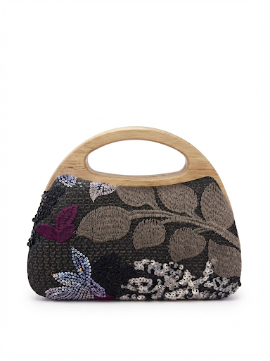 Crochet Wooden Box Sling Bags