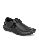 Brunel Leather Velcro Roman Sandals HT