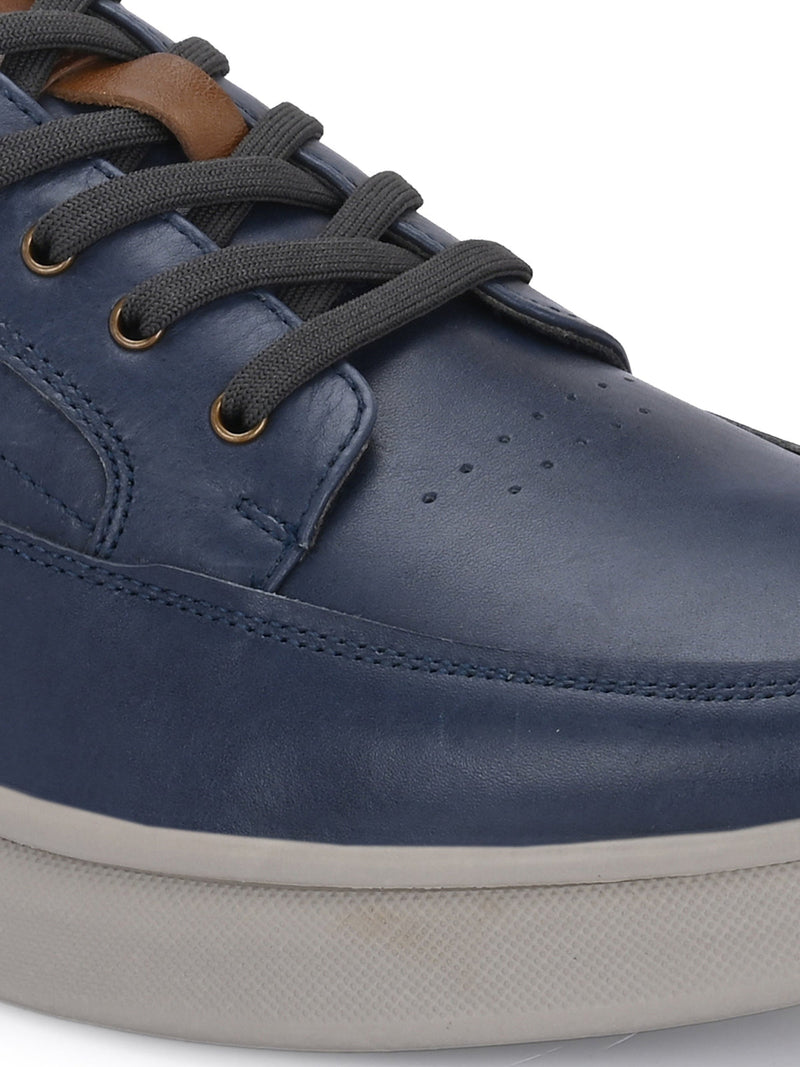 Zero Gravity 2.0 Mateo Blue Leather Lace-up Sneakers