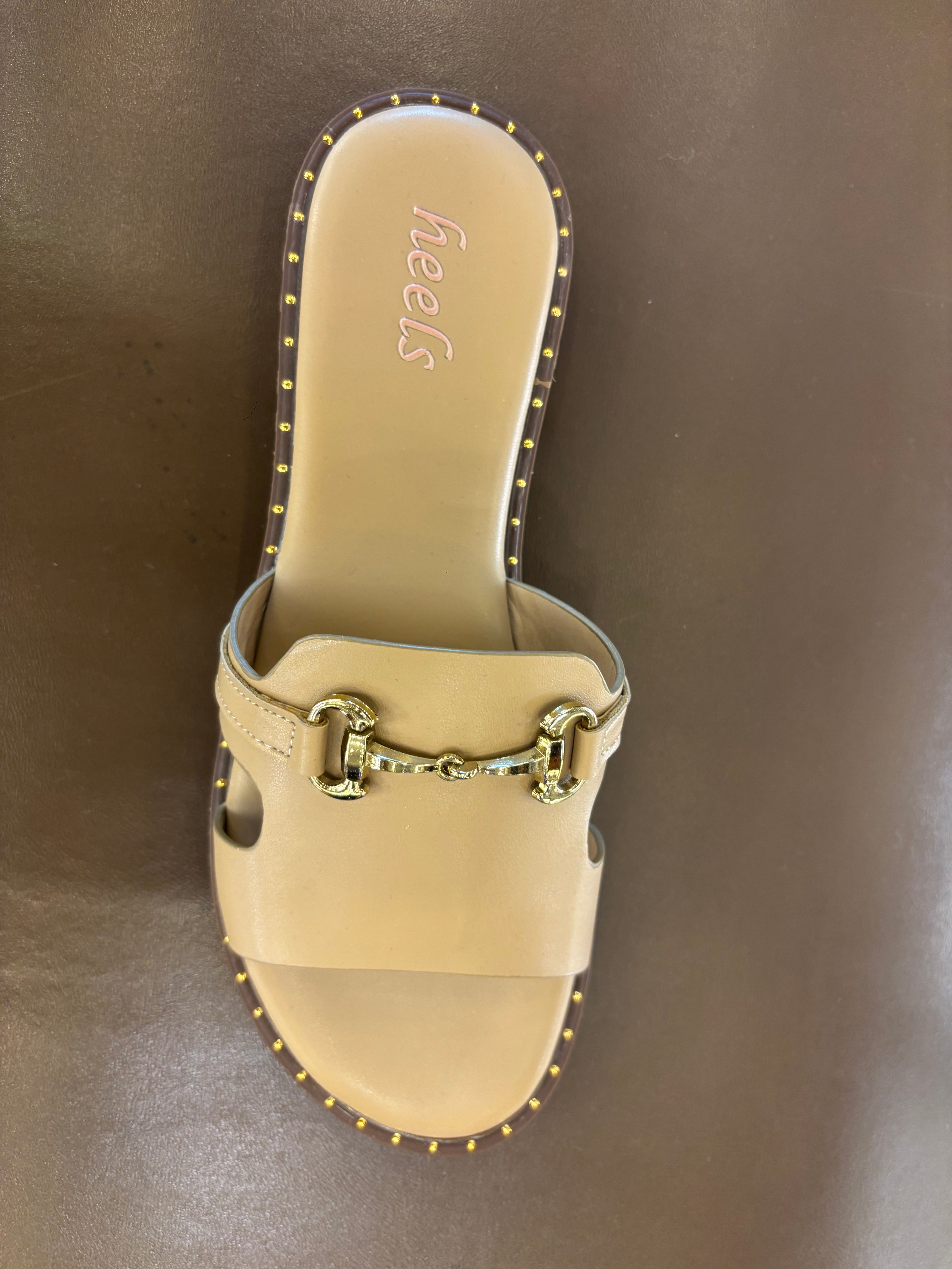 Fenny Cushioned Buckled Summer Sliders