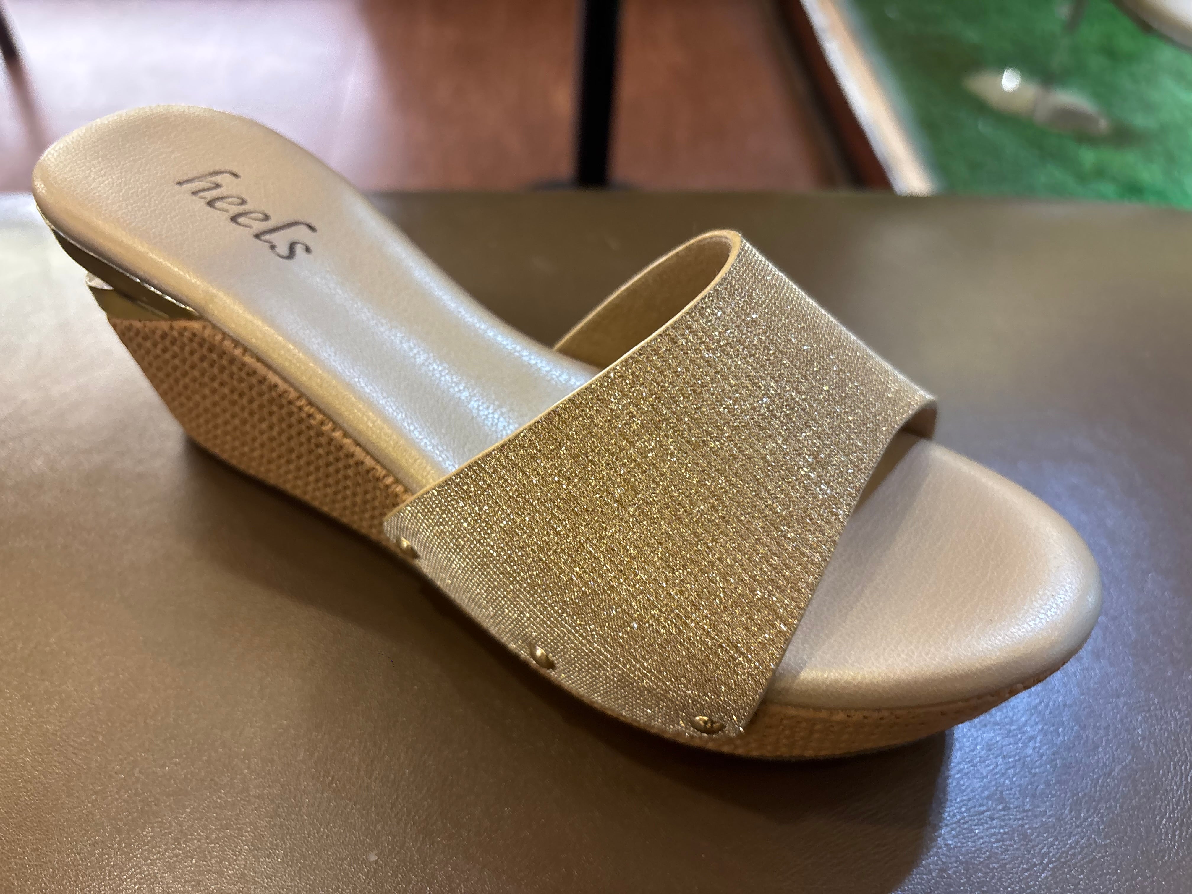 Agatha Bling Wedge Heels - The Heels India