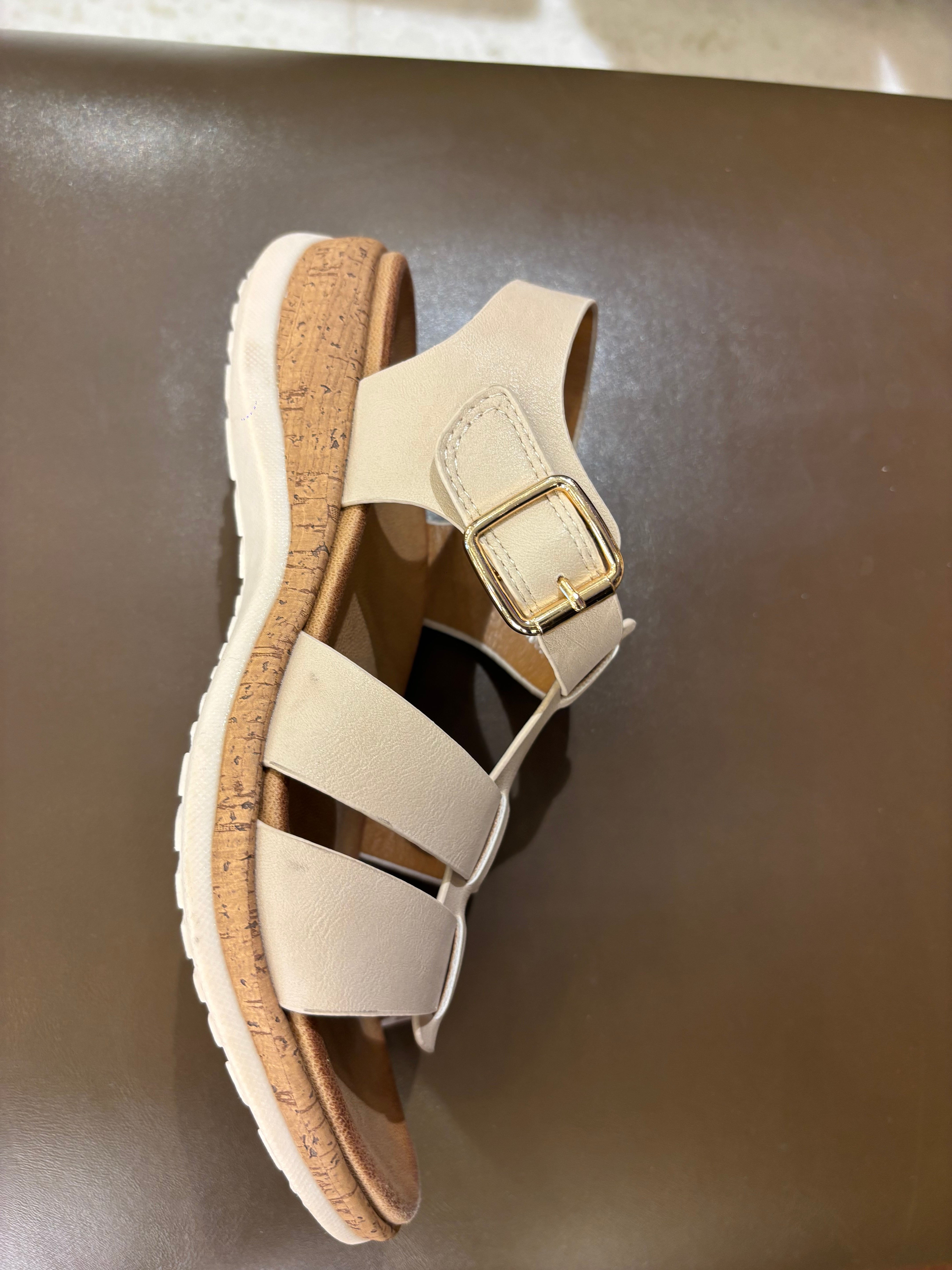 Velora Comfort Sandals – Cushioned T-Strap Daily Wear - The Heels India