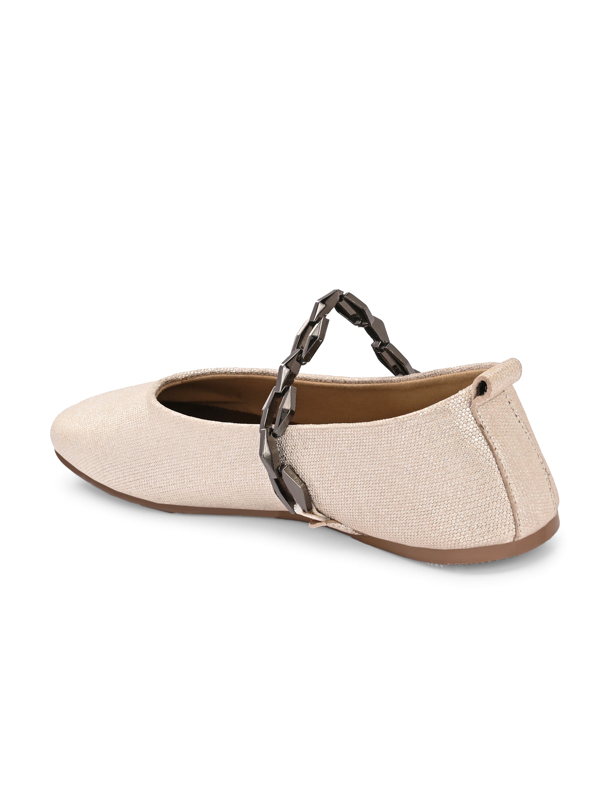 Beaumont Leather Flat Mary Janes - The Heels India