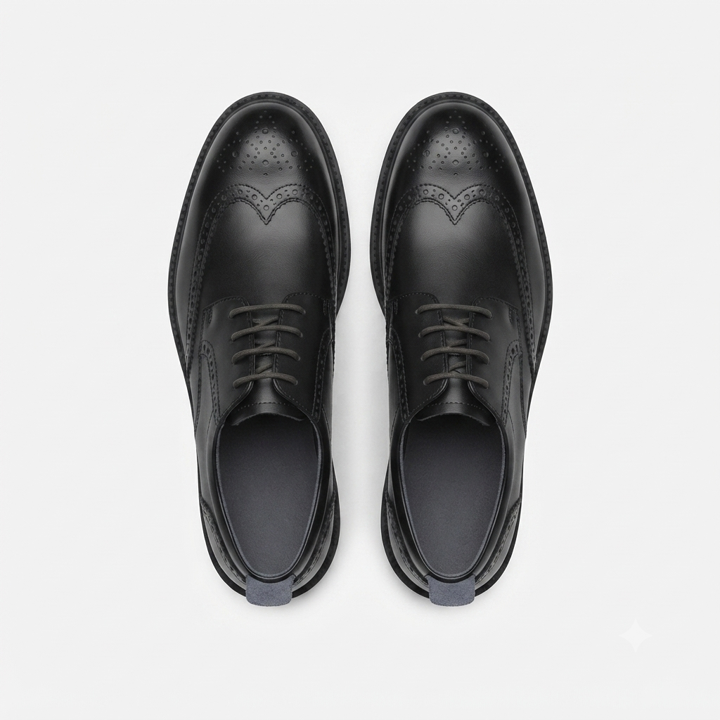 Massimo Premium Leather Lite Formal Lace Up Brogues
