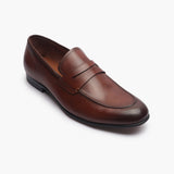 Kenny Premium Leather Penny Loafers