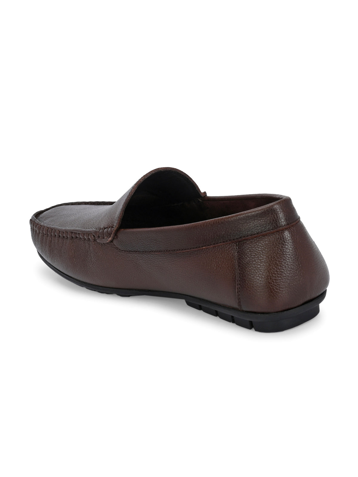 Cedar Plain Leather Cushioned Loafers