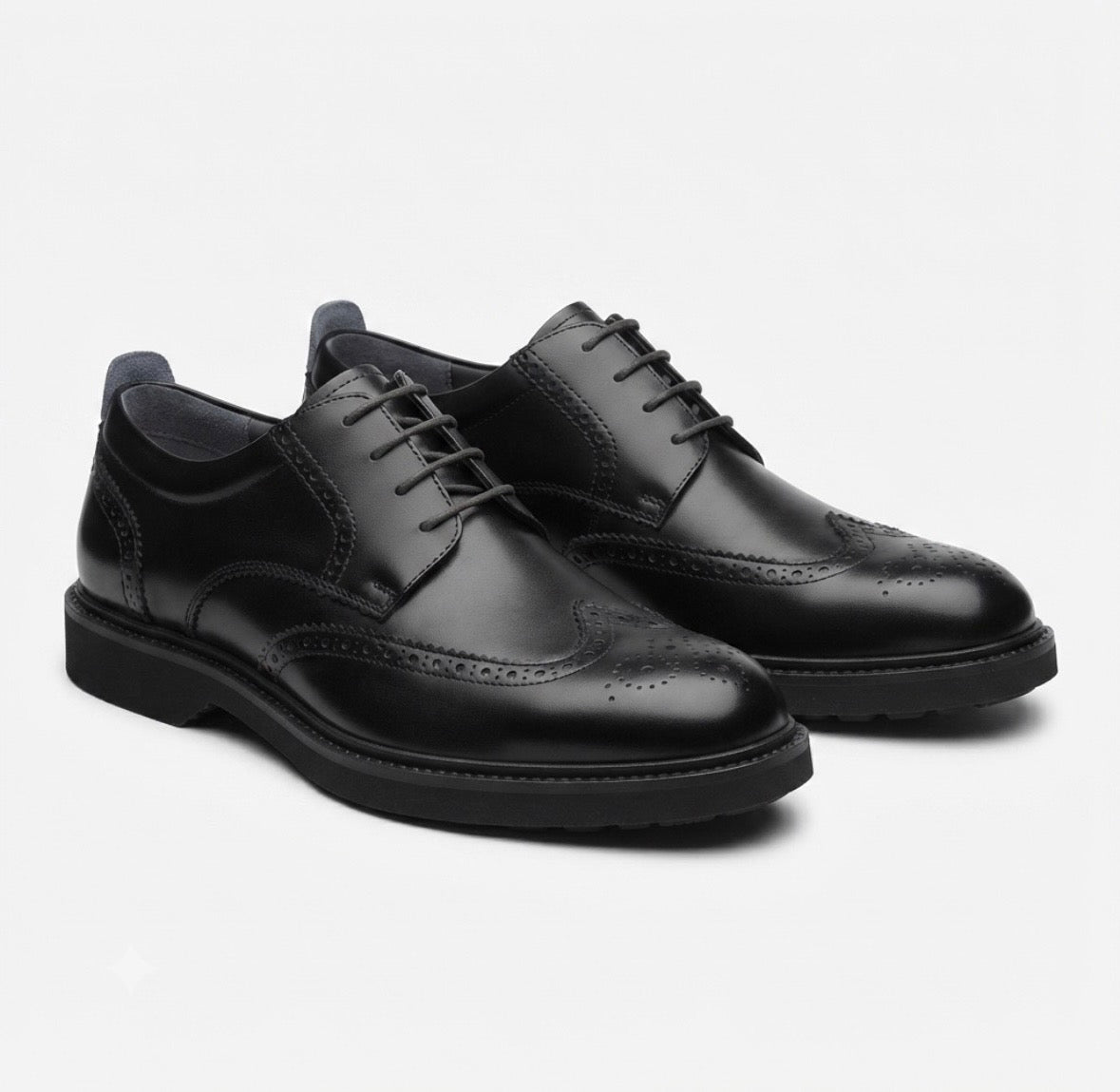 Massimo Premium Leather Lite Formal Lace Up Brogues