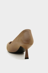 Sofia Khaki Kitten Heels