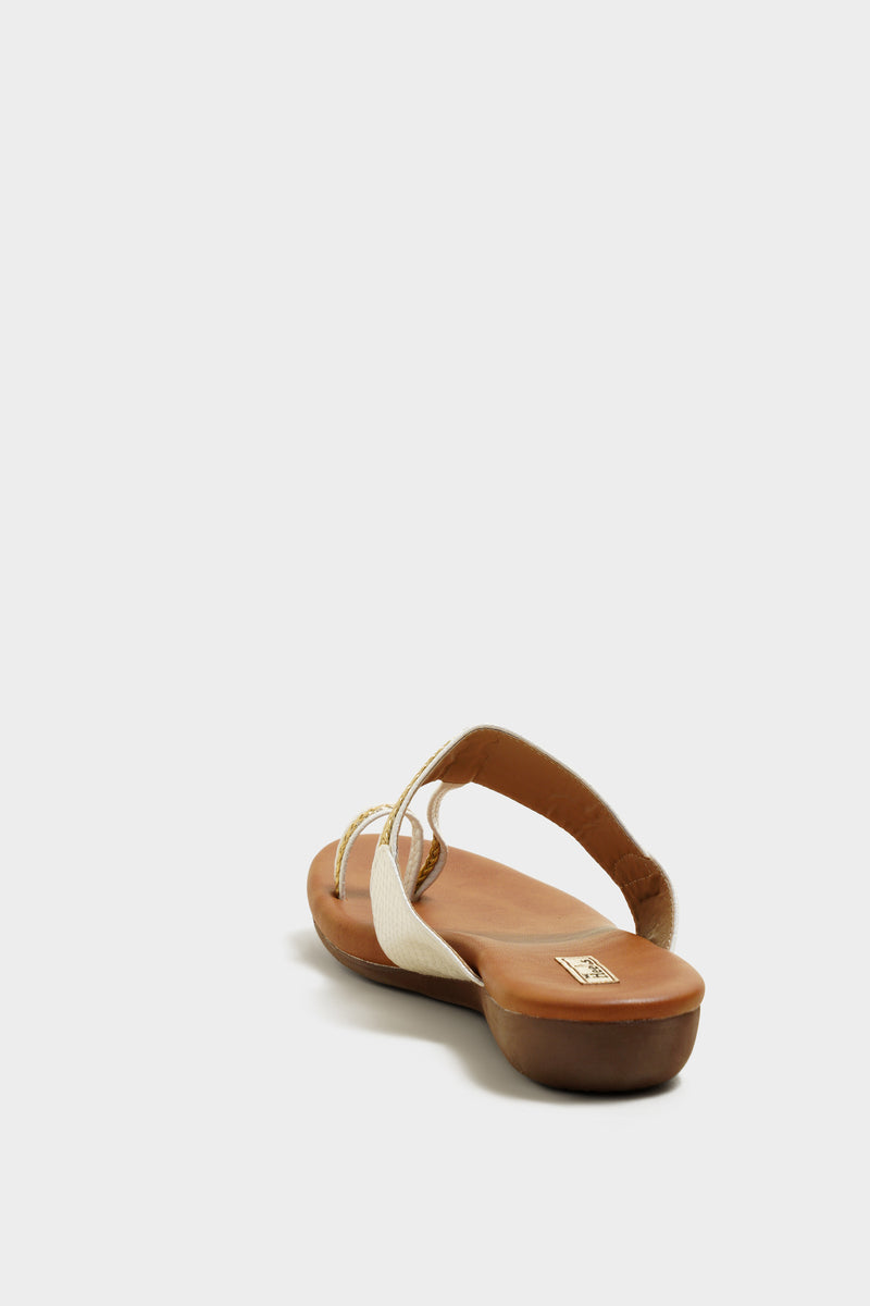 Alice White Cushion Kohlapuris - The Heels India