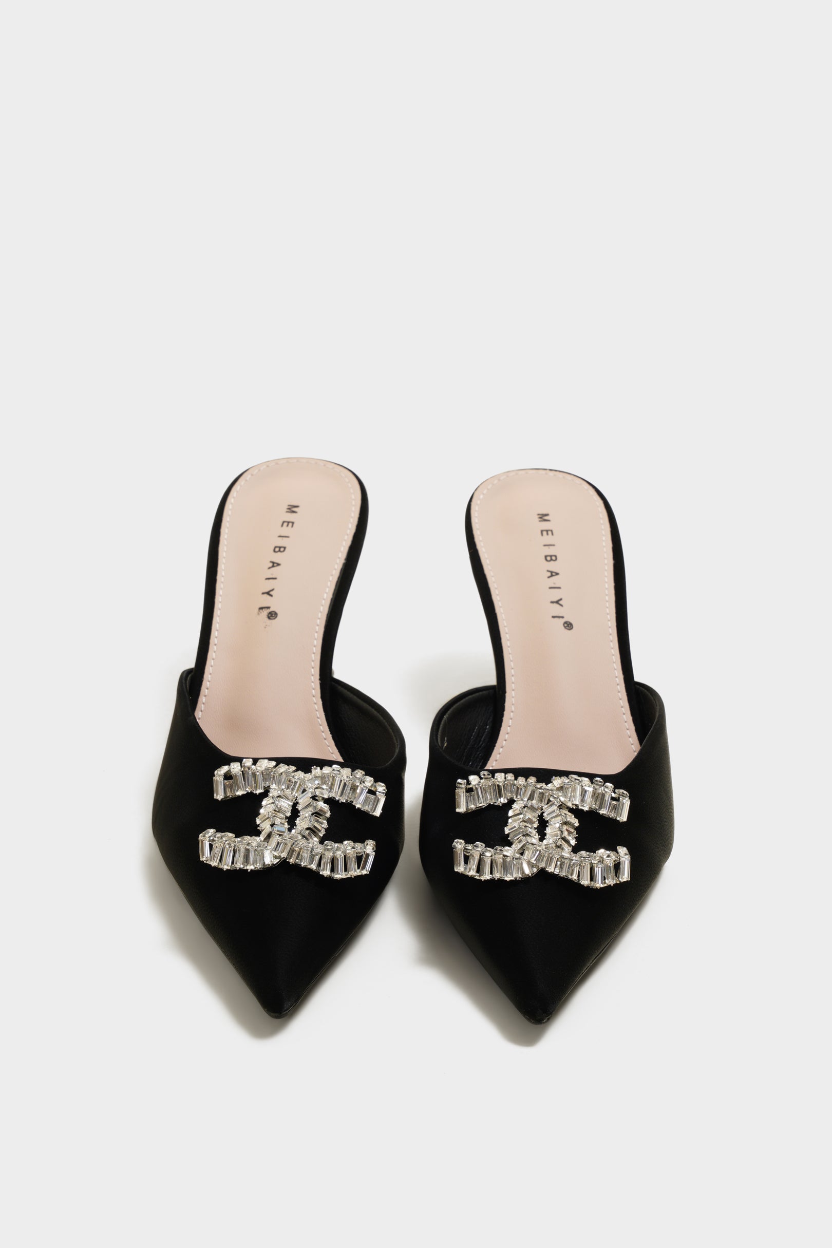 Mary Black Kitten Heels - The Heels India
