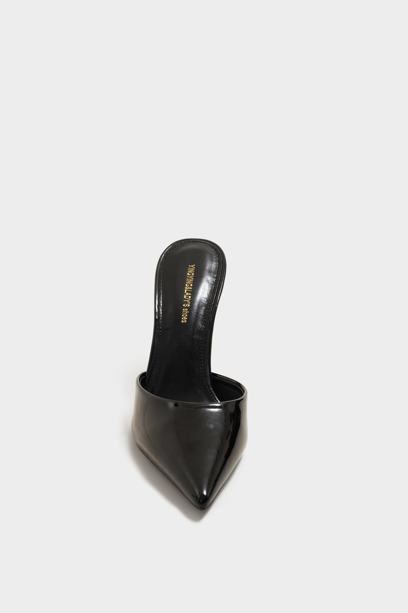 Olivia Black Pencil Heels - The Heels India