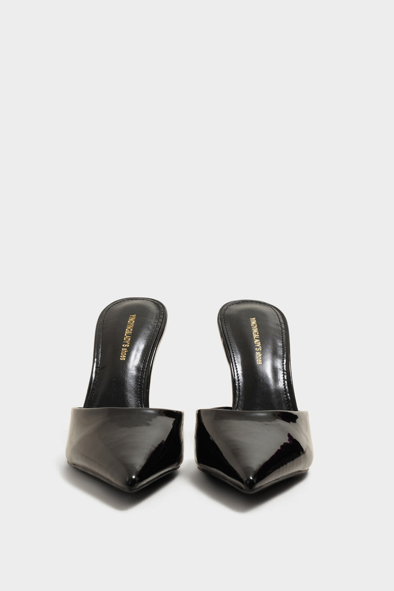 Olivia Black Pencil Heels - The Heels India