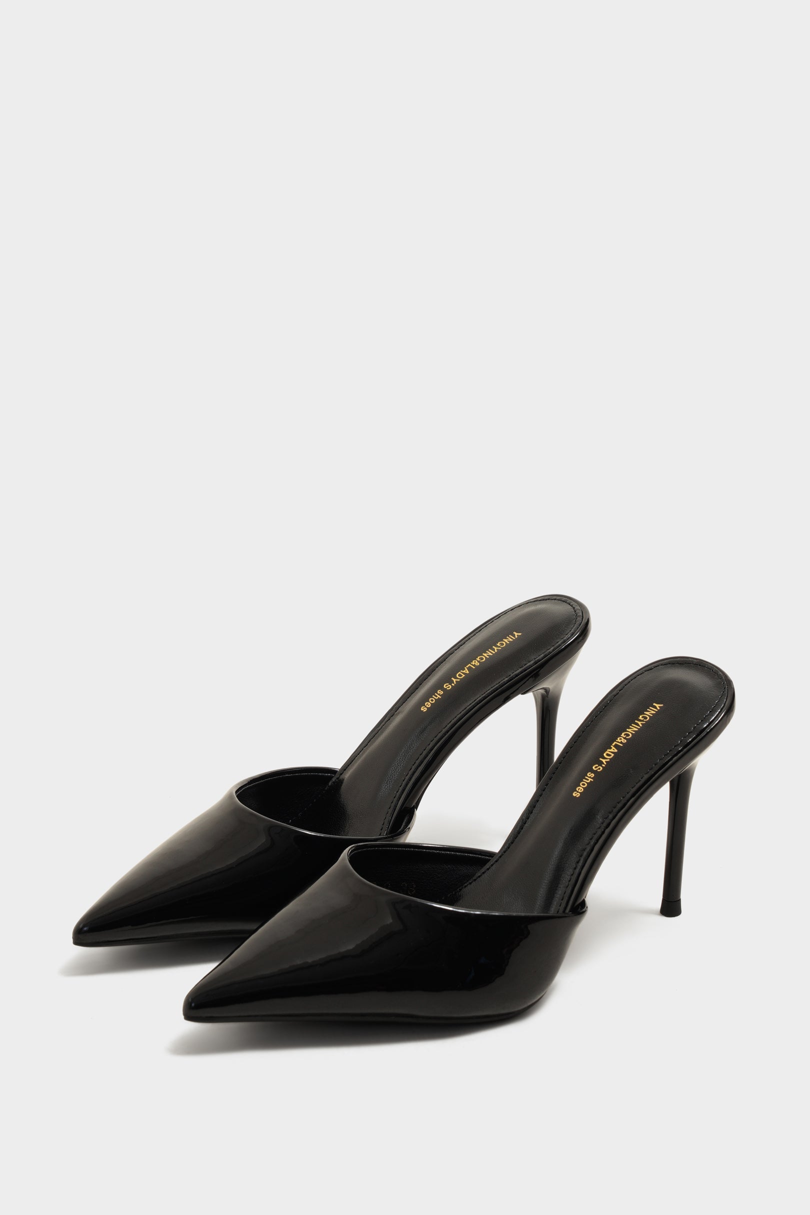 Olivia Black Pencil Heels - The Heels India