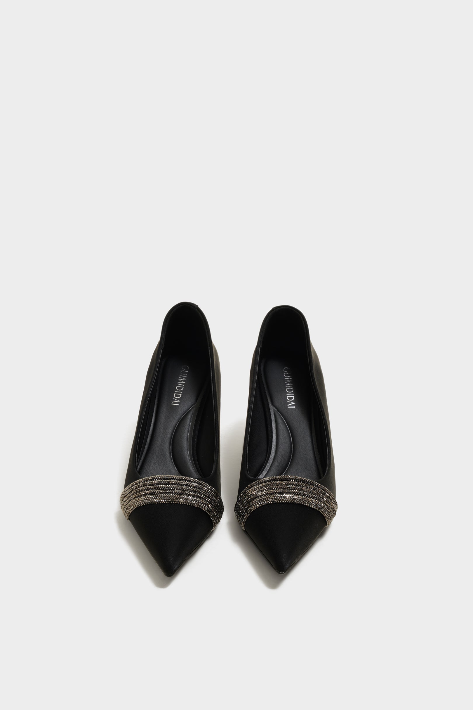 Hannah Black Kitten Heels - The Heels India