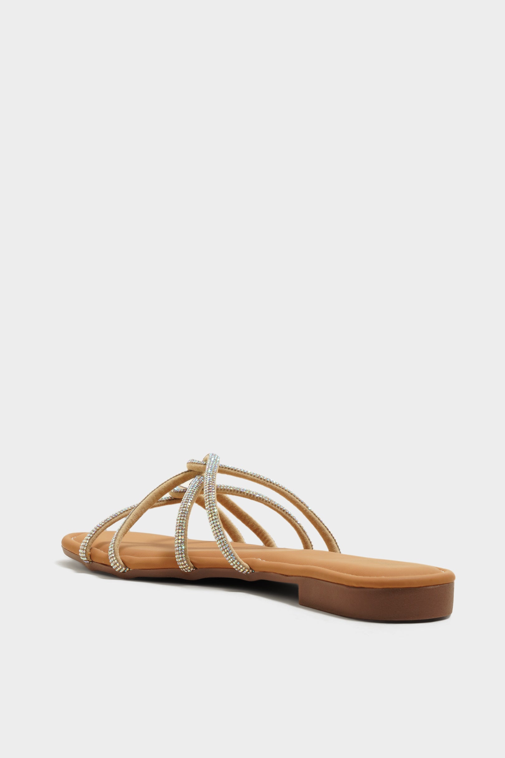 Avery Rainbow Bling Sliders - The Heels India