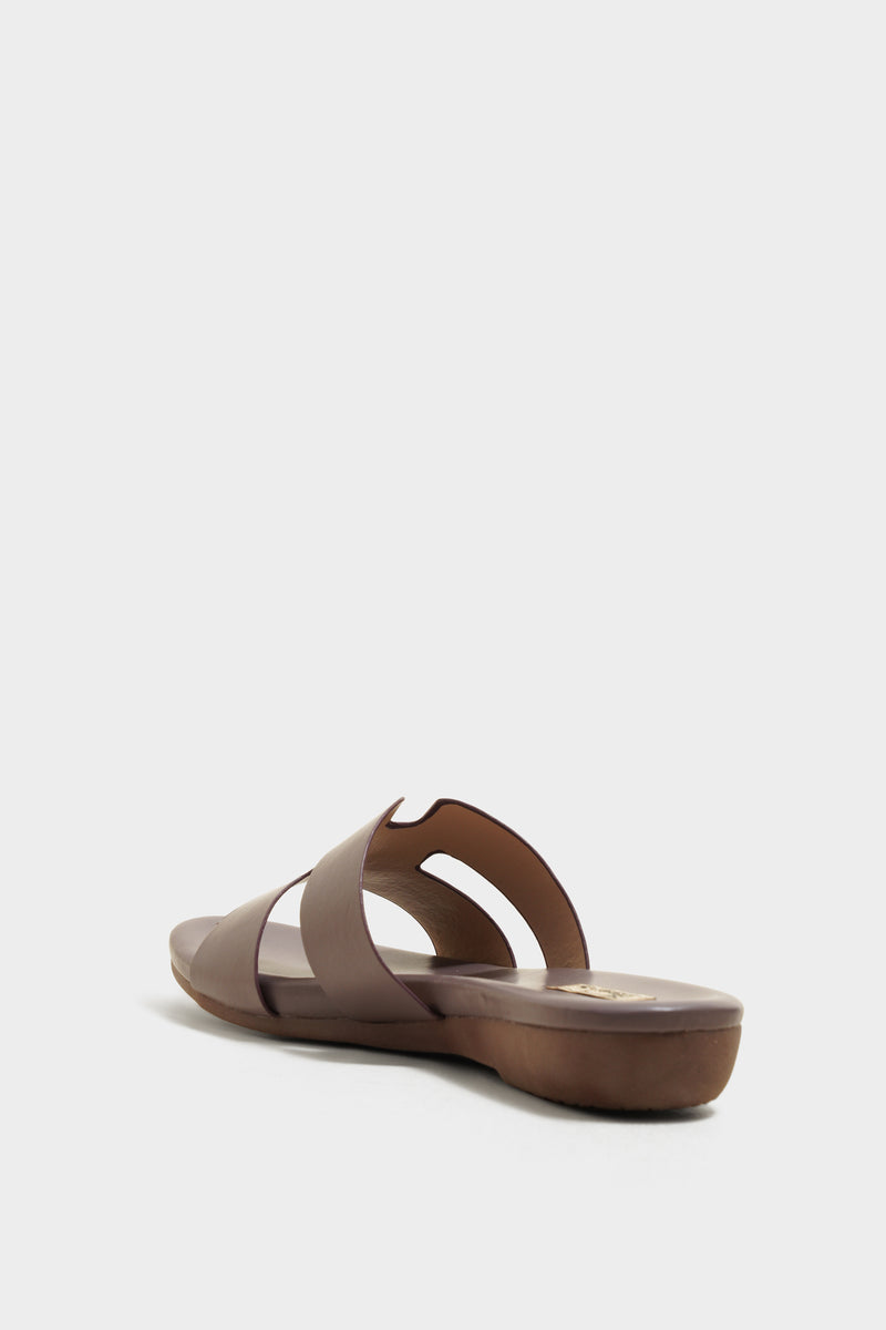 Emma Grey Cushion Sliders - The Heels India