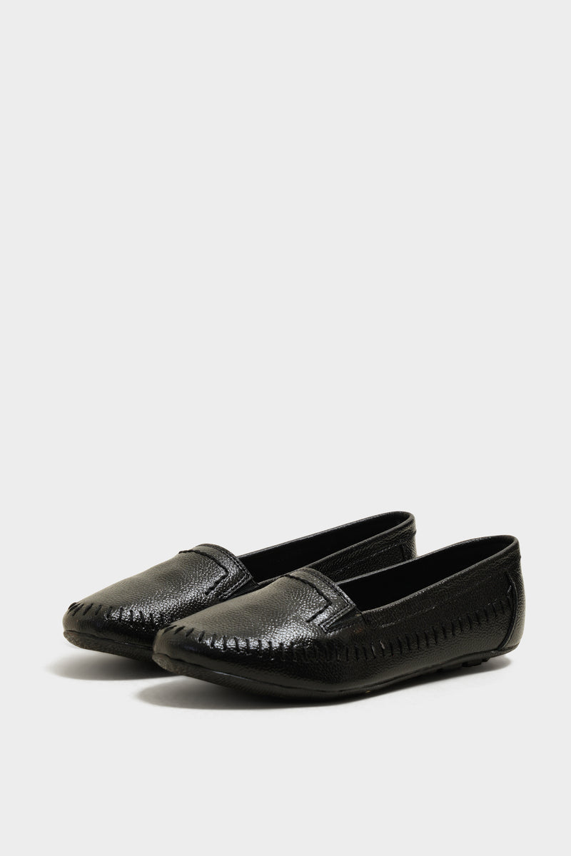 Noah black loafers - The Heels India