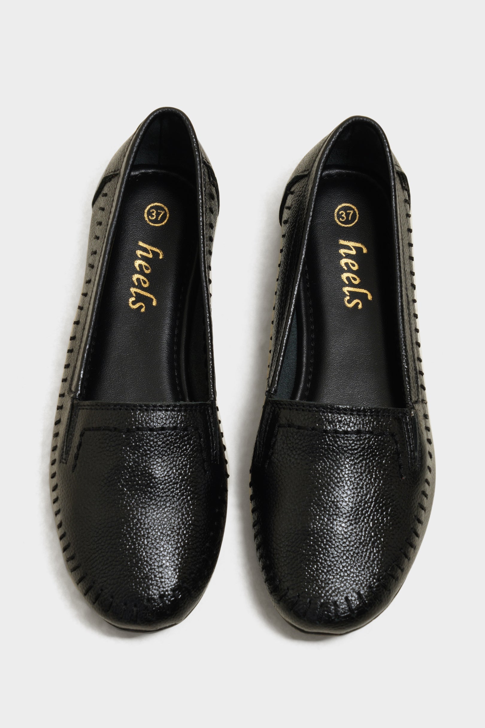 Noah black loafers - The Heels India