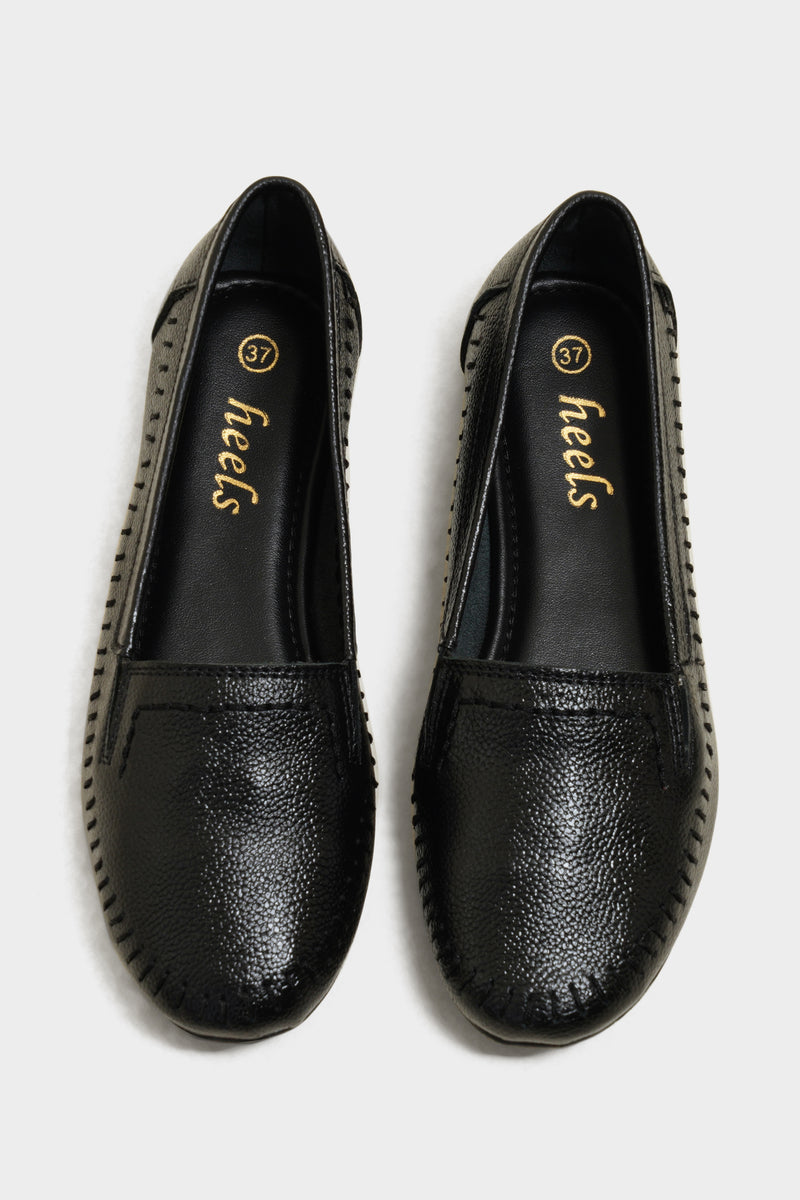 Noah black loafers - The Heels India