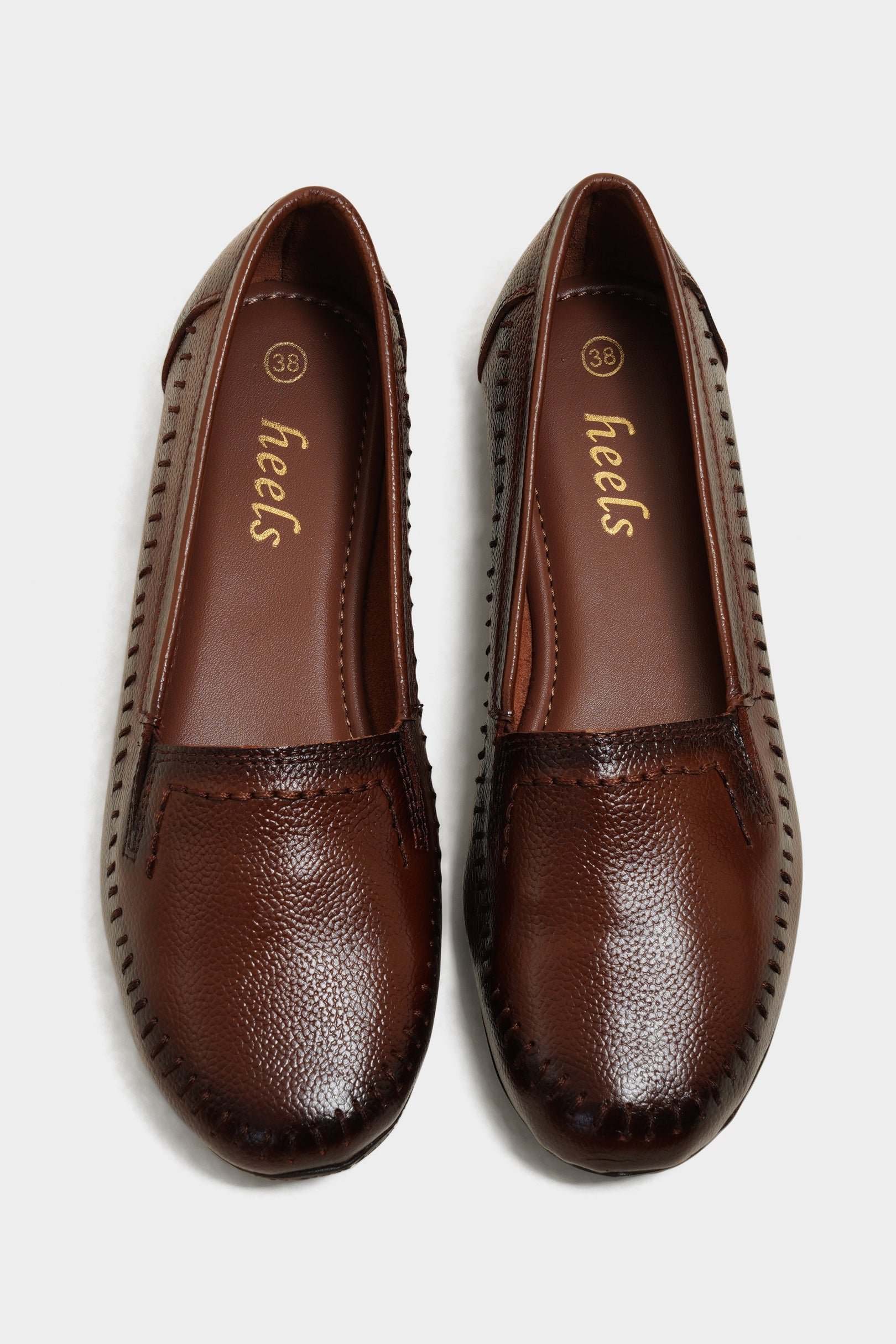 David rust tan loafers - The Heels India