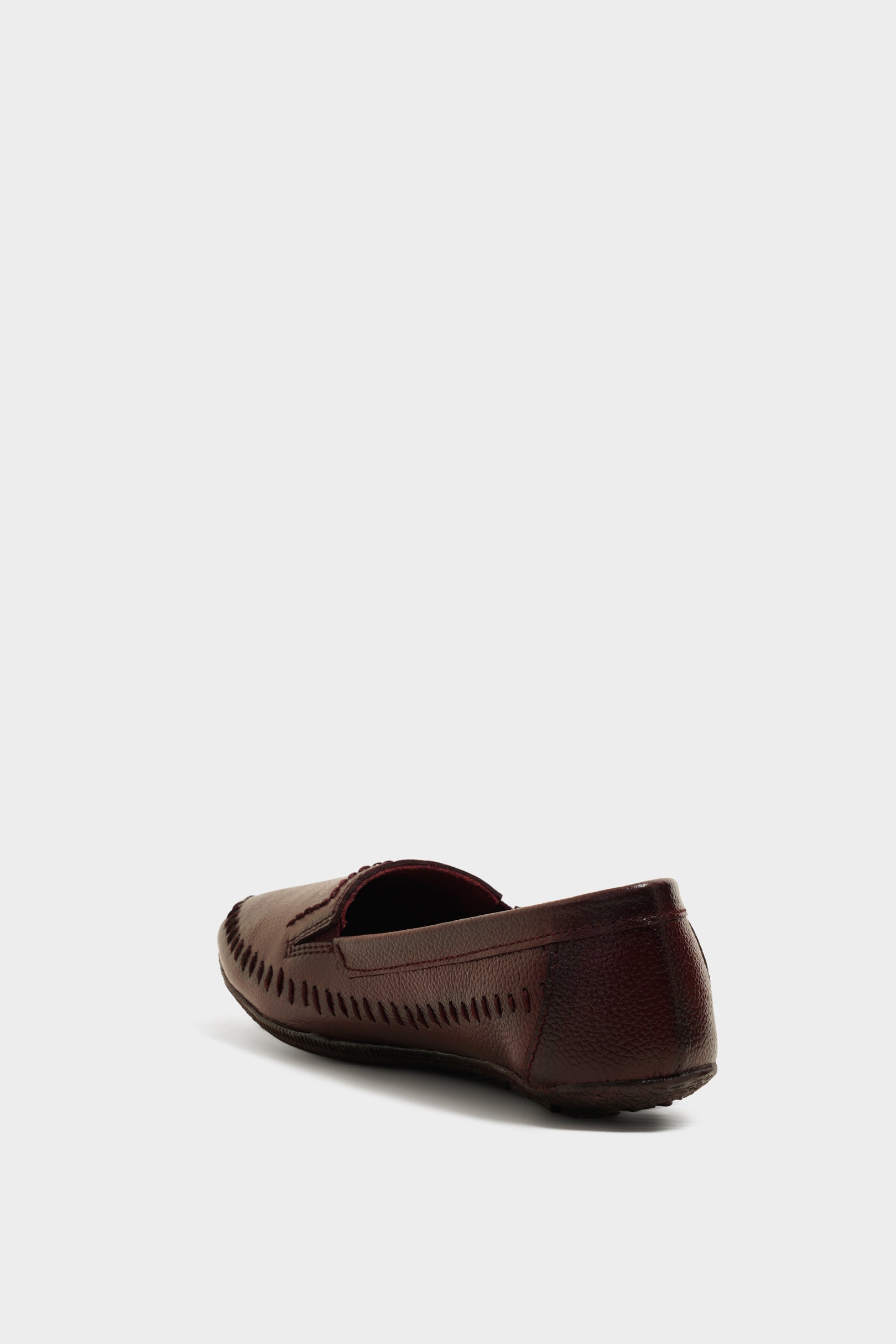 Ethan maroon loafers - The Heels India