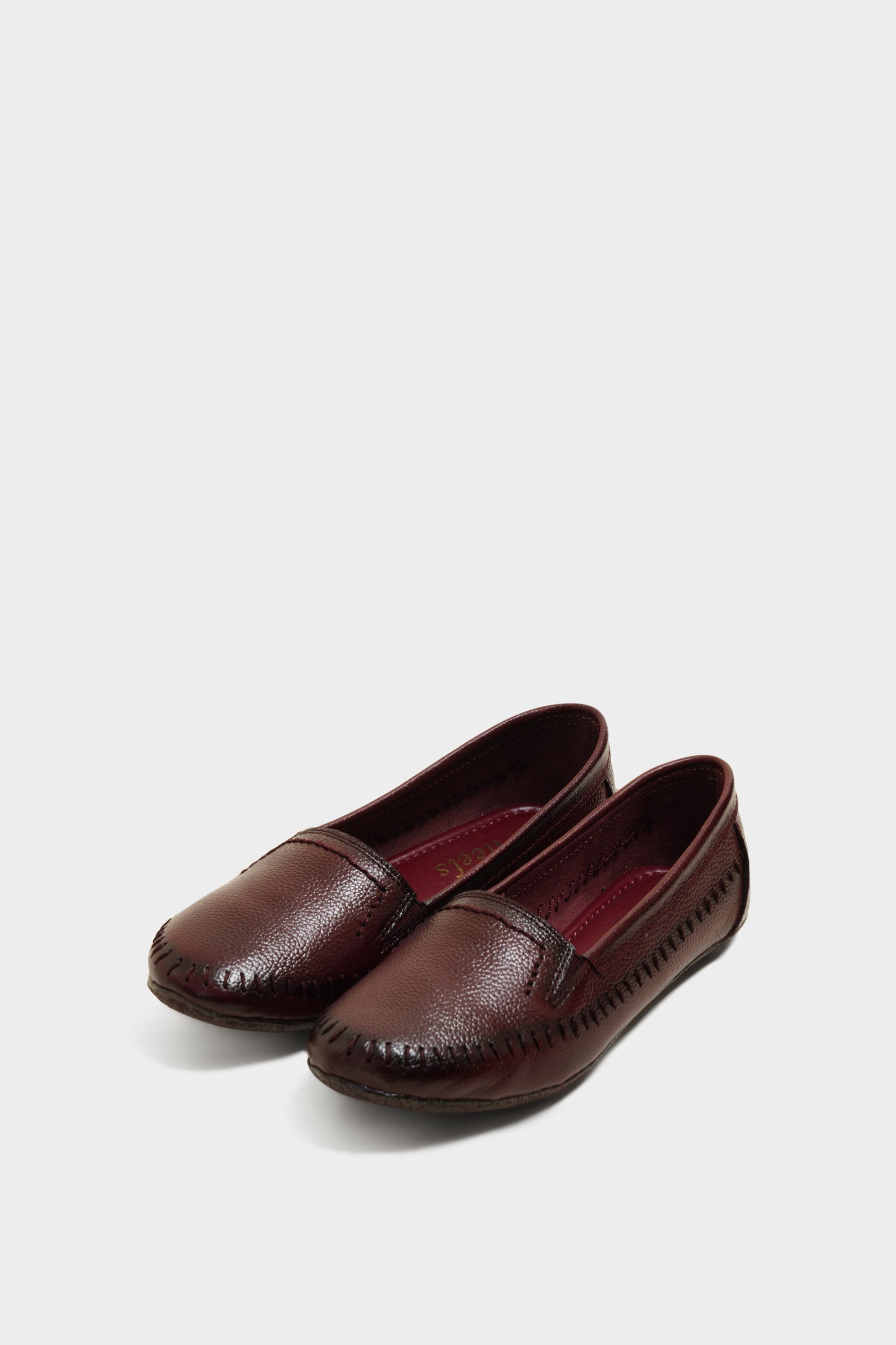 Ethan maroon loafers - The Heels India