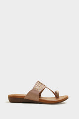 Zoe Pink Cushion Kohlapuris - The Heels India