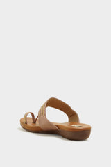 Zoe Pink Cushion Kohlapuris - The Heels India