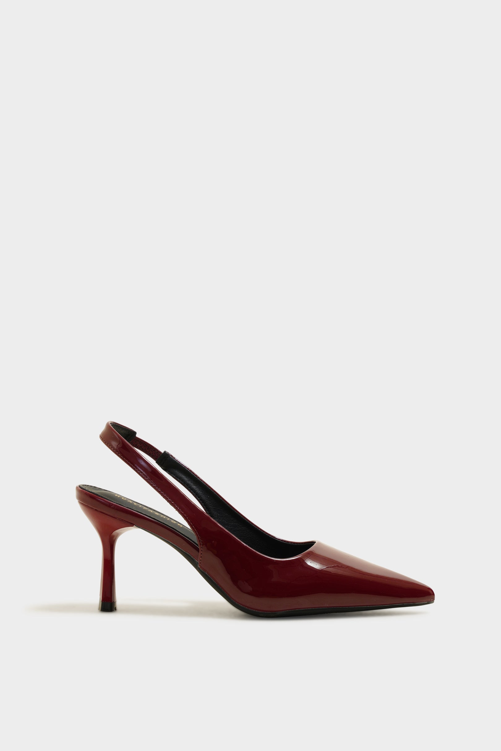 Scarlett wine slingback heels - The Heels India