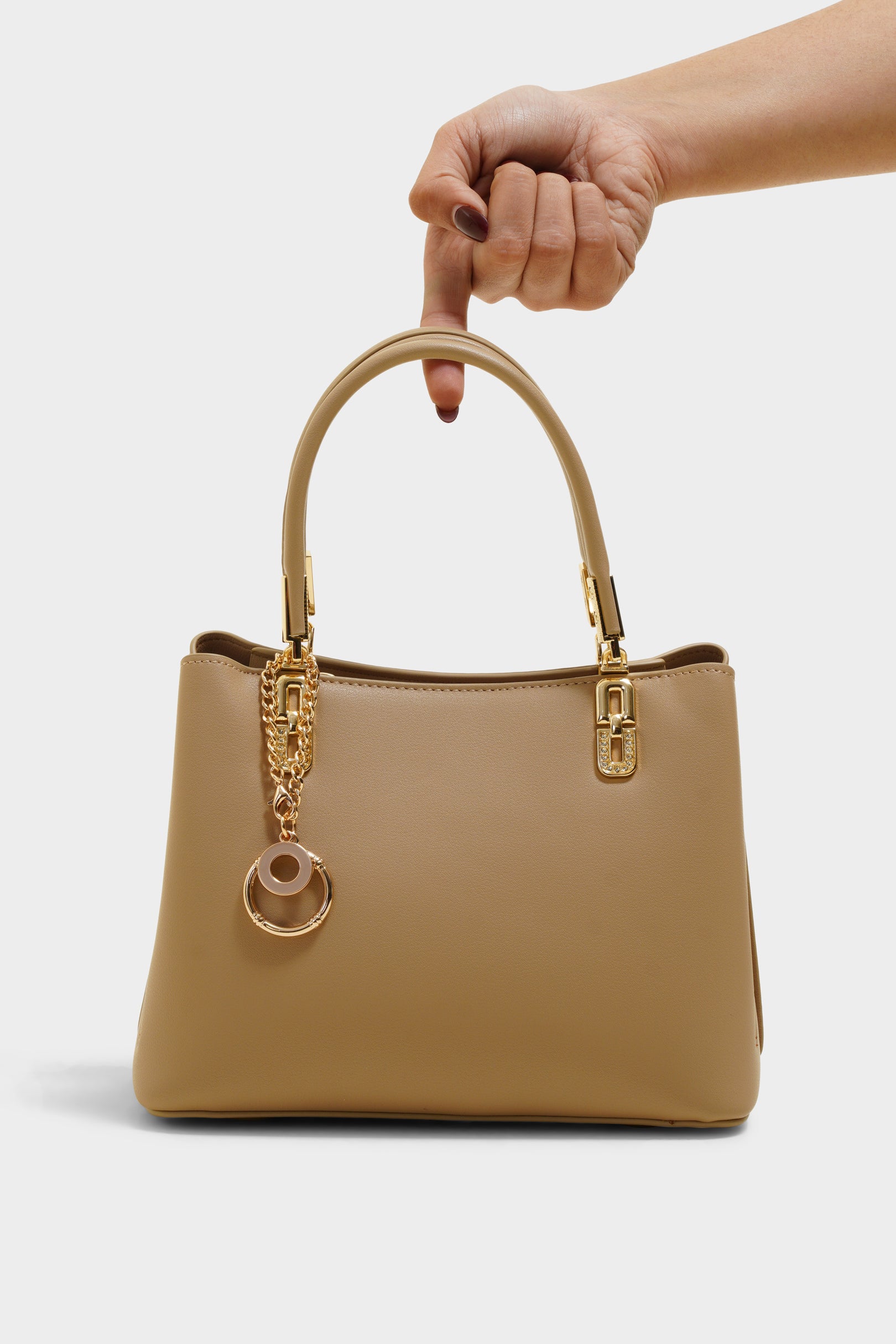 Morgan mocha purse - The Heels India