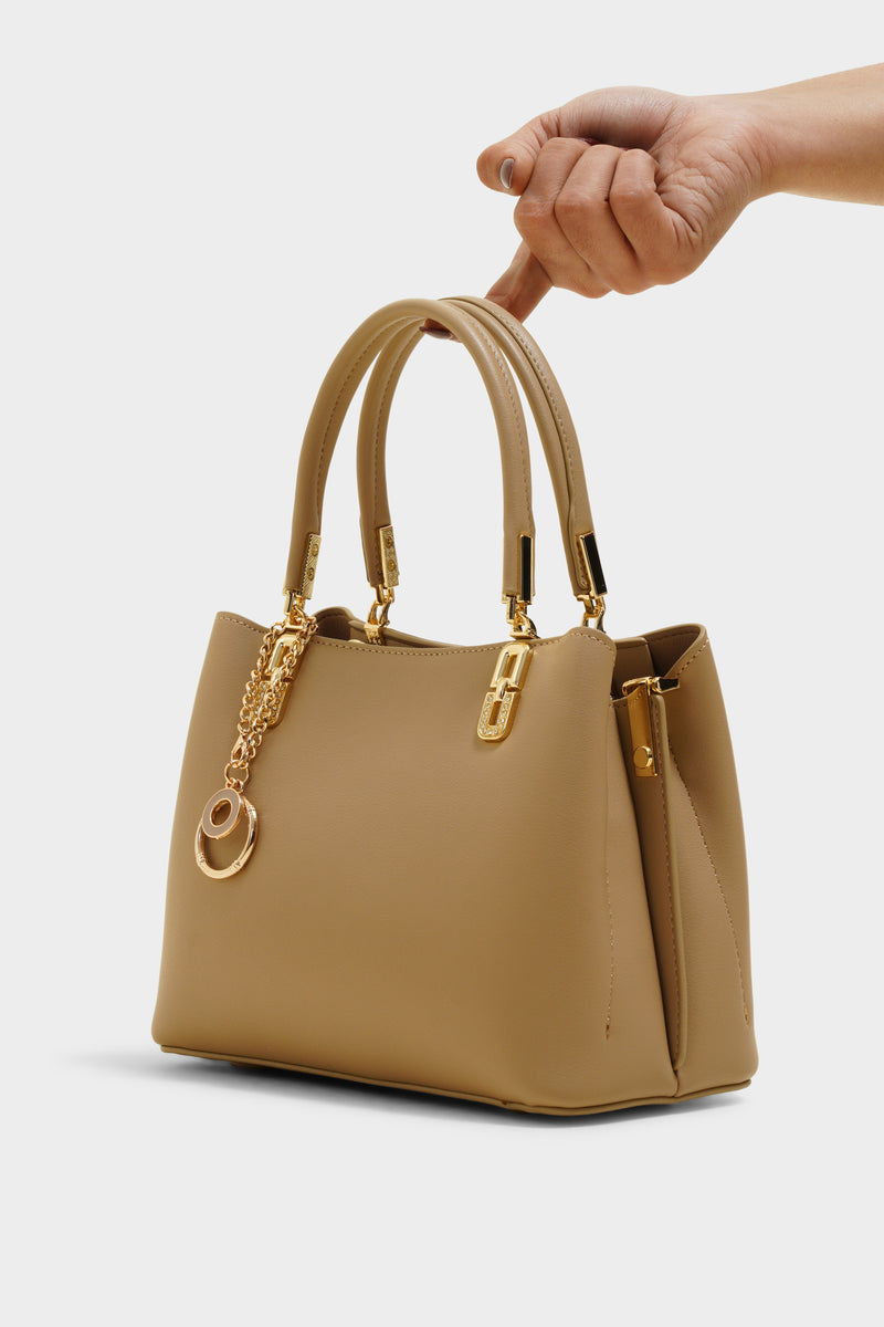 Morgan mocha purse - The Heels India