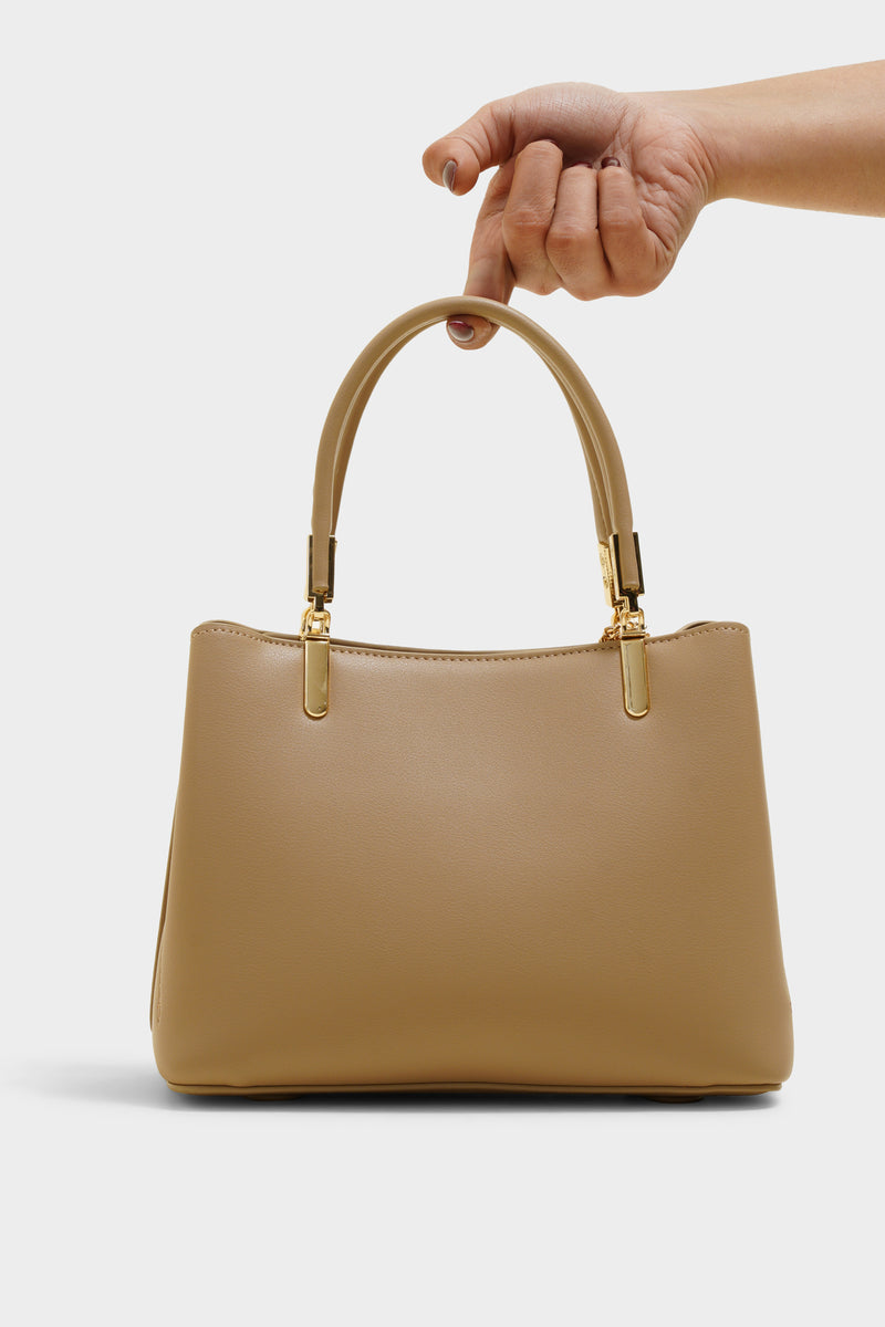 Morgan mocha purse - The Heels India
