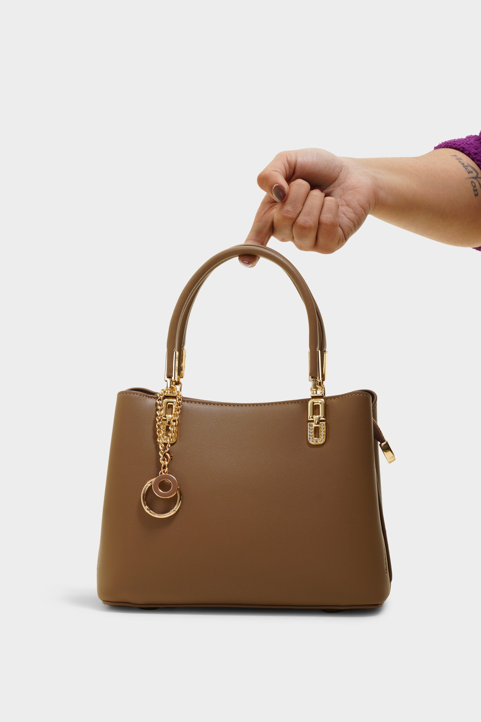 Kennedy brown purse - The Heels India
