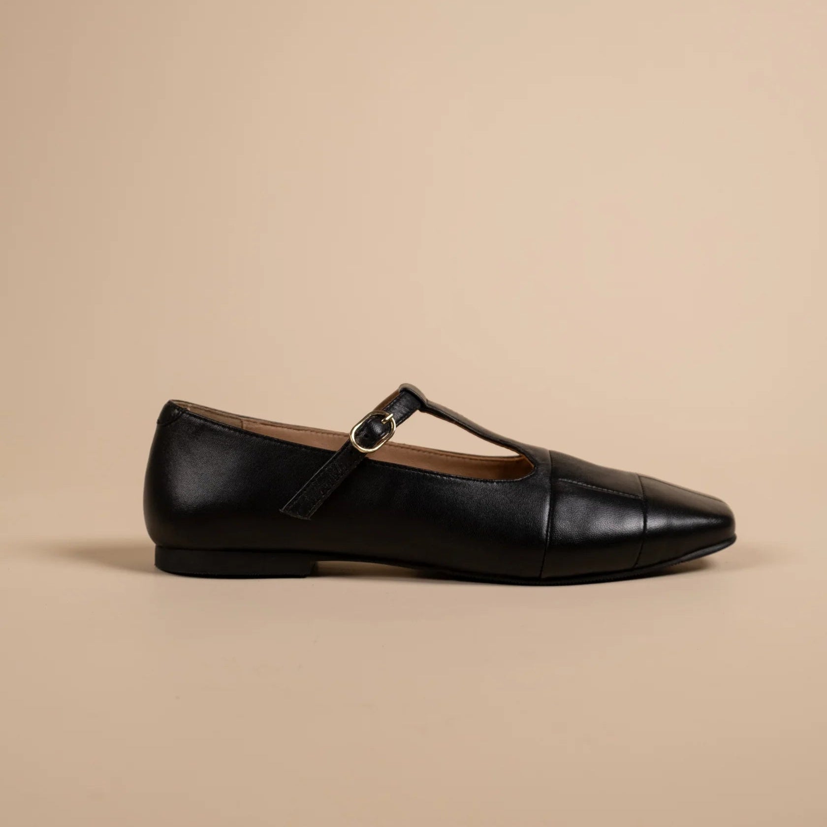 ZENITH Premium Leather Mary Jane Ballerinas
