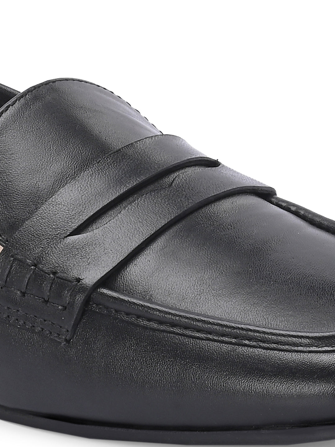 SERENE Premium Leather Mid Heel Square Toe Loafers