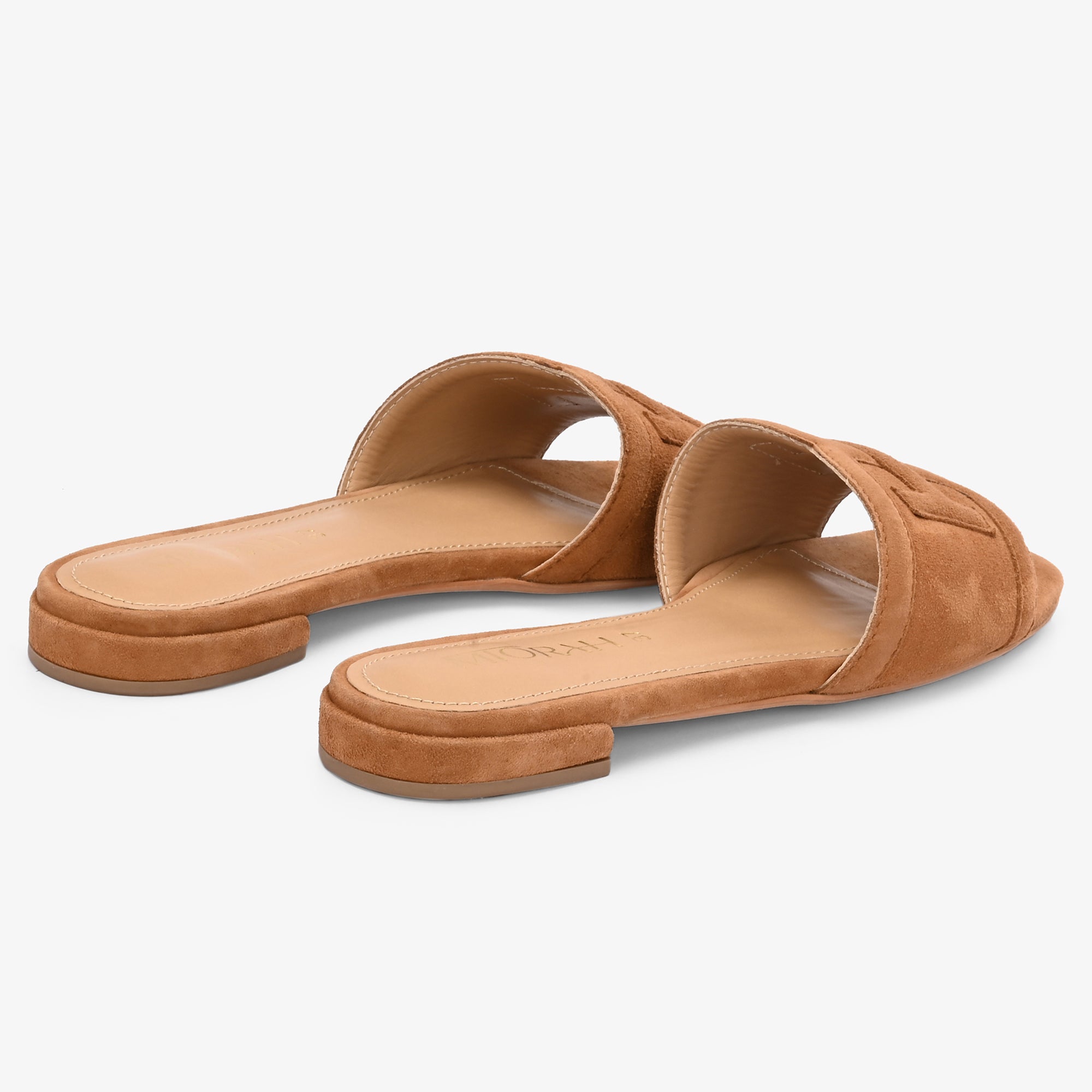 KIARA Premium Suede Leather Comfort Summer Sliders