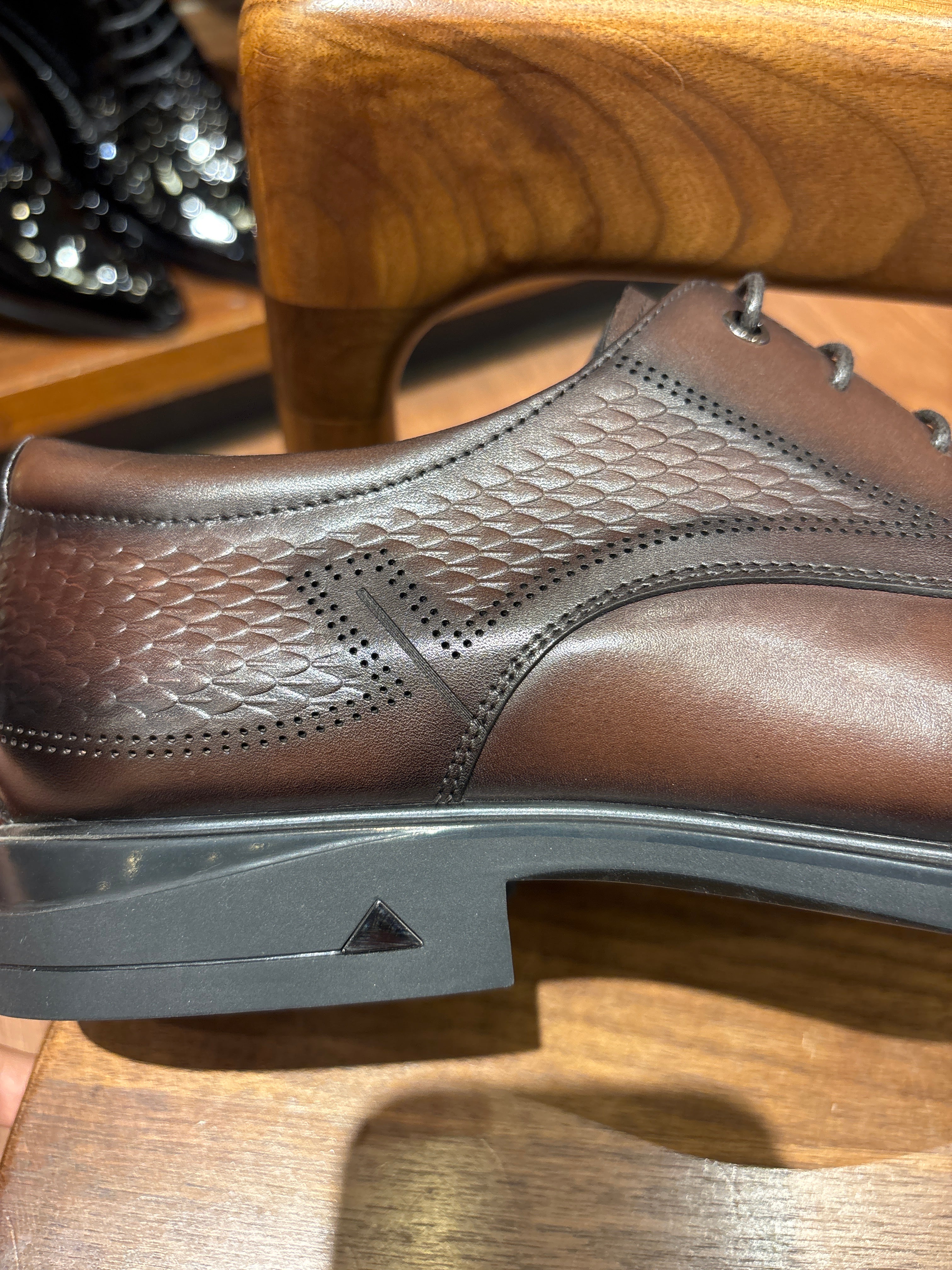 Floyd Premium Leather Lace Up Derby Shoes - The Heels India