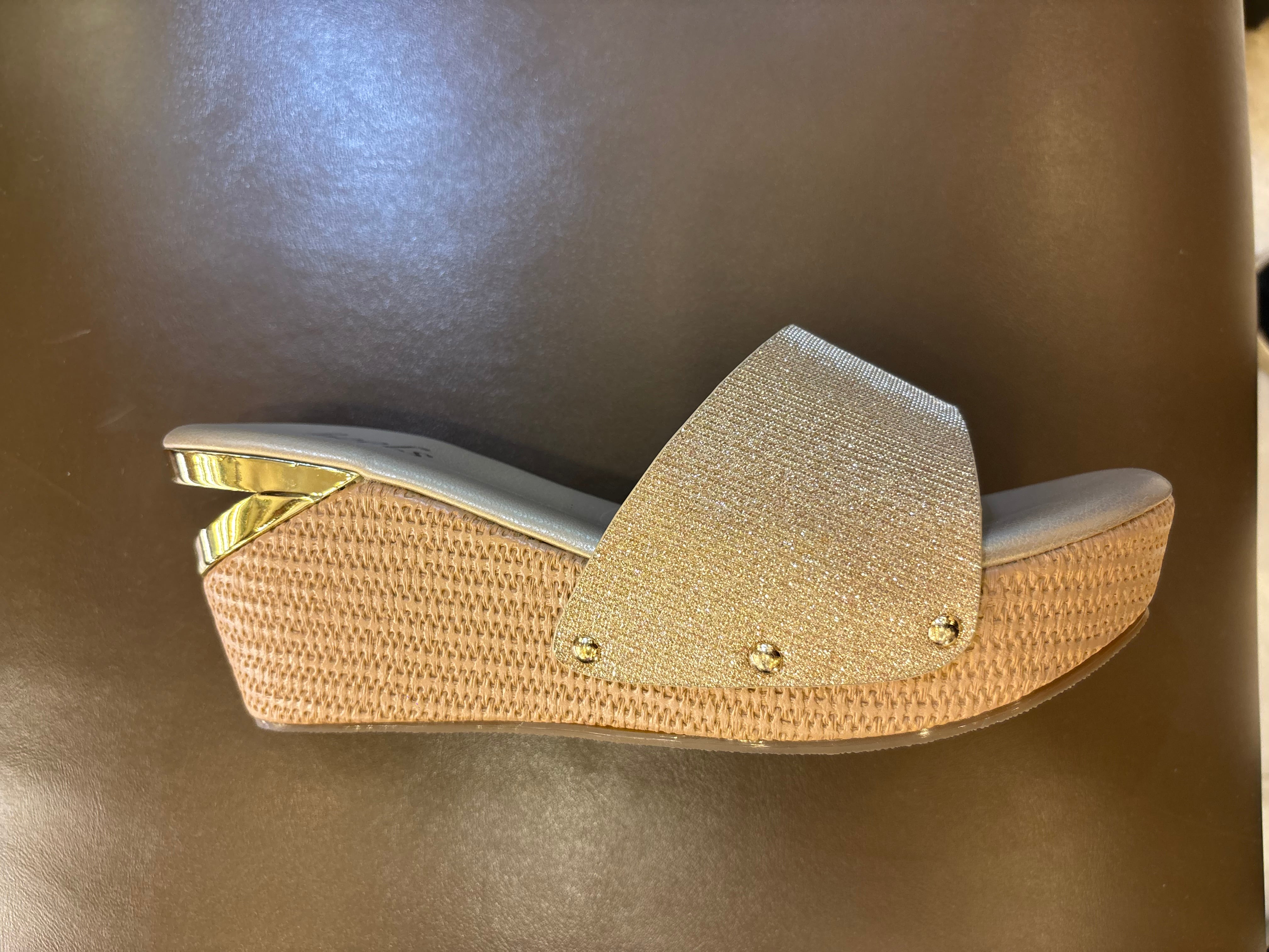 Agatha Bling Wedge Heels - The Heels India