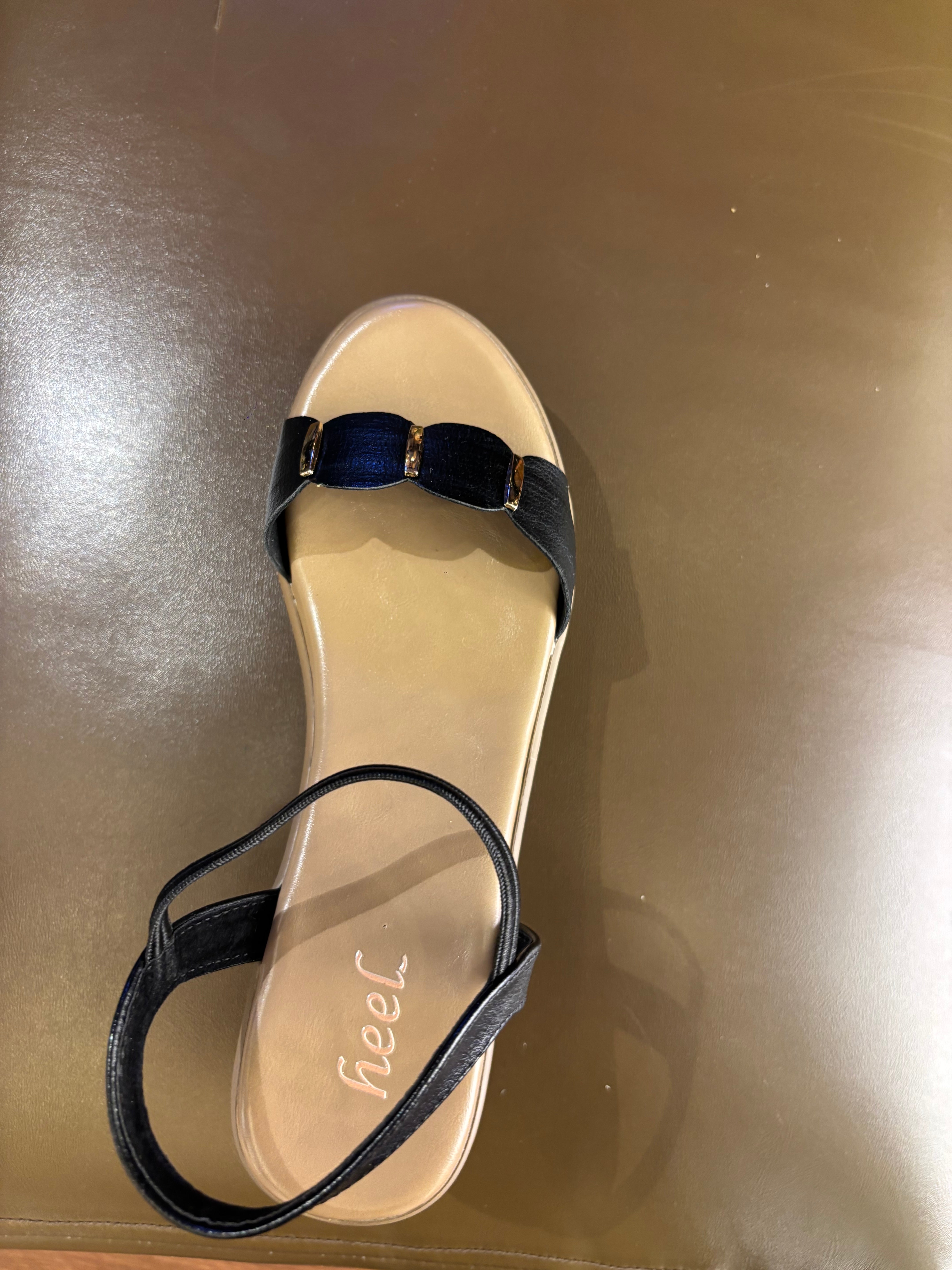 Addison Elastic Wedge Heel Comfort Sandals