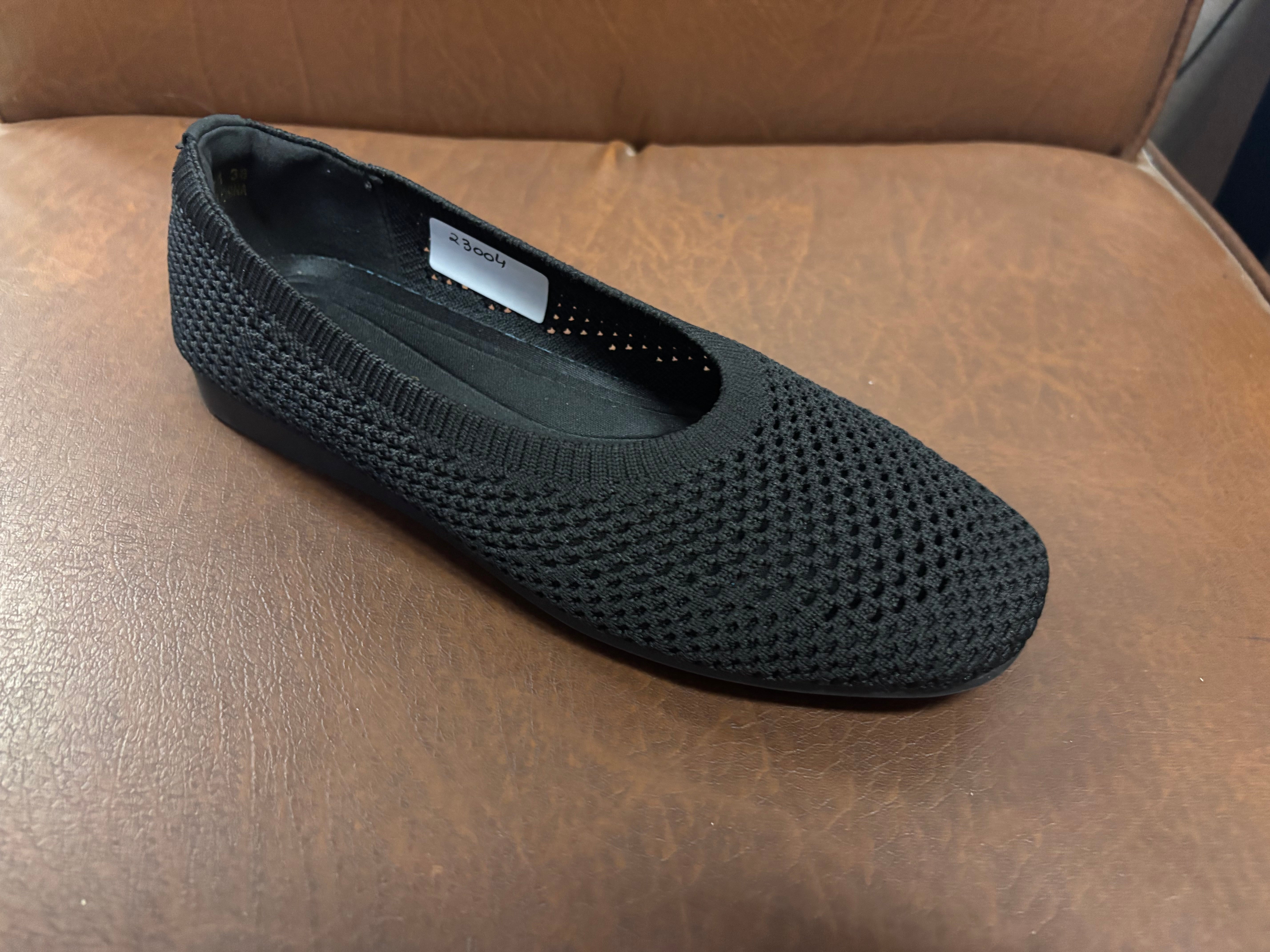 Grace Crochet Flat Flexi Comfort Ballerinas